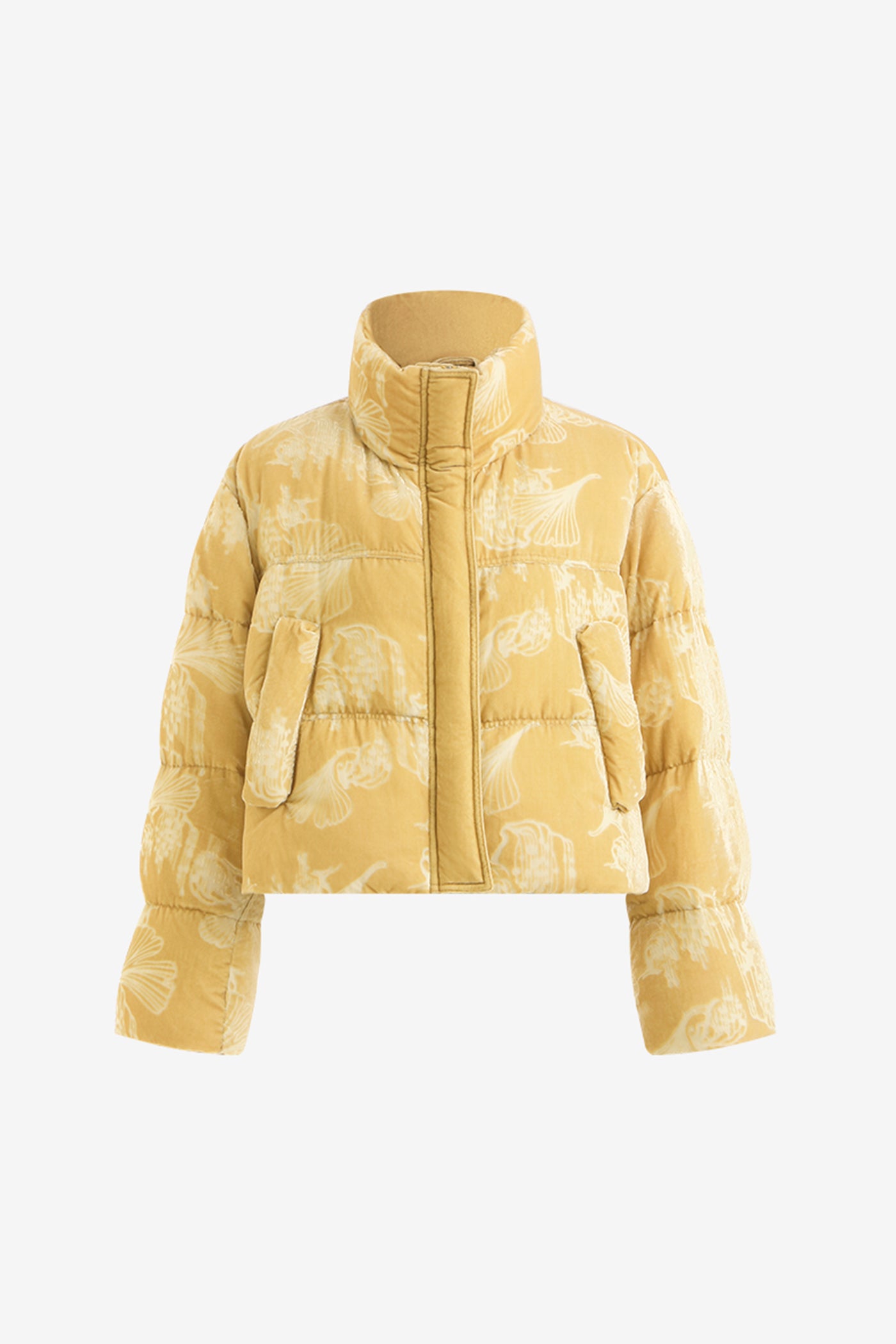 KAMILAN Women's Trendy Short Puffer Jacket 2025 Winter | Fashion Warm White Duck Down Coat