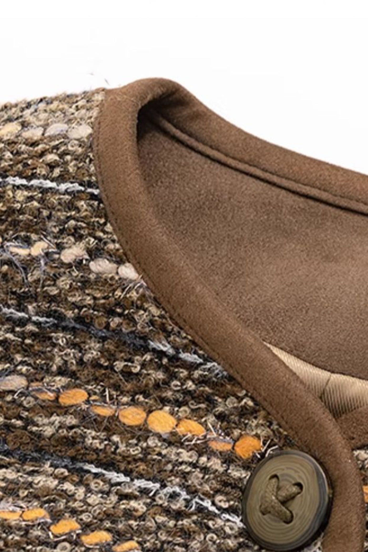 fashion tweed coat women's autumn and winter new style loose small fragrance coat jacket