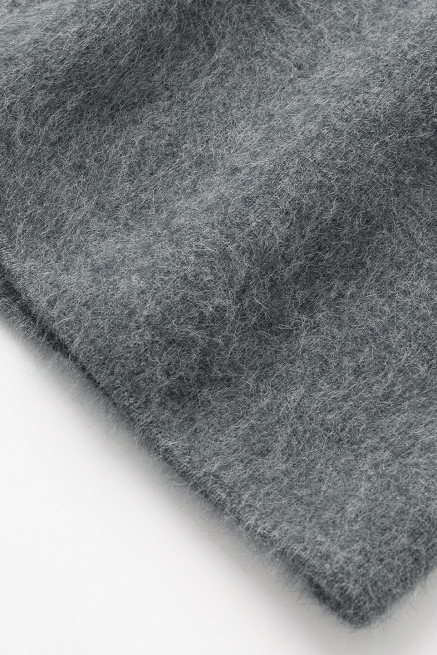 KAMILAN short grey knit cardigan jacket women's autumn and winter 2025 new fashion sweater top.