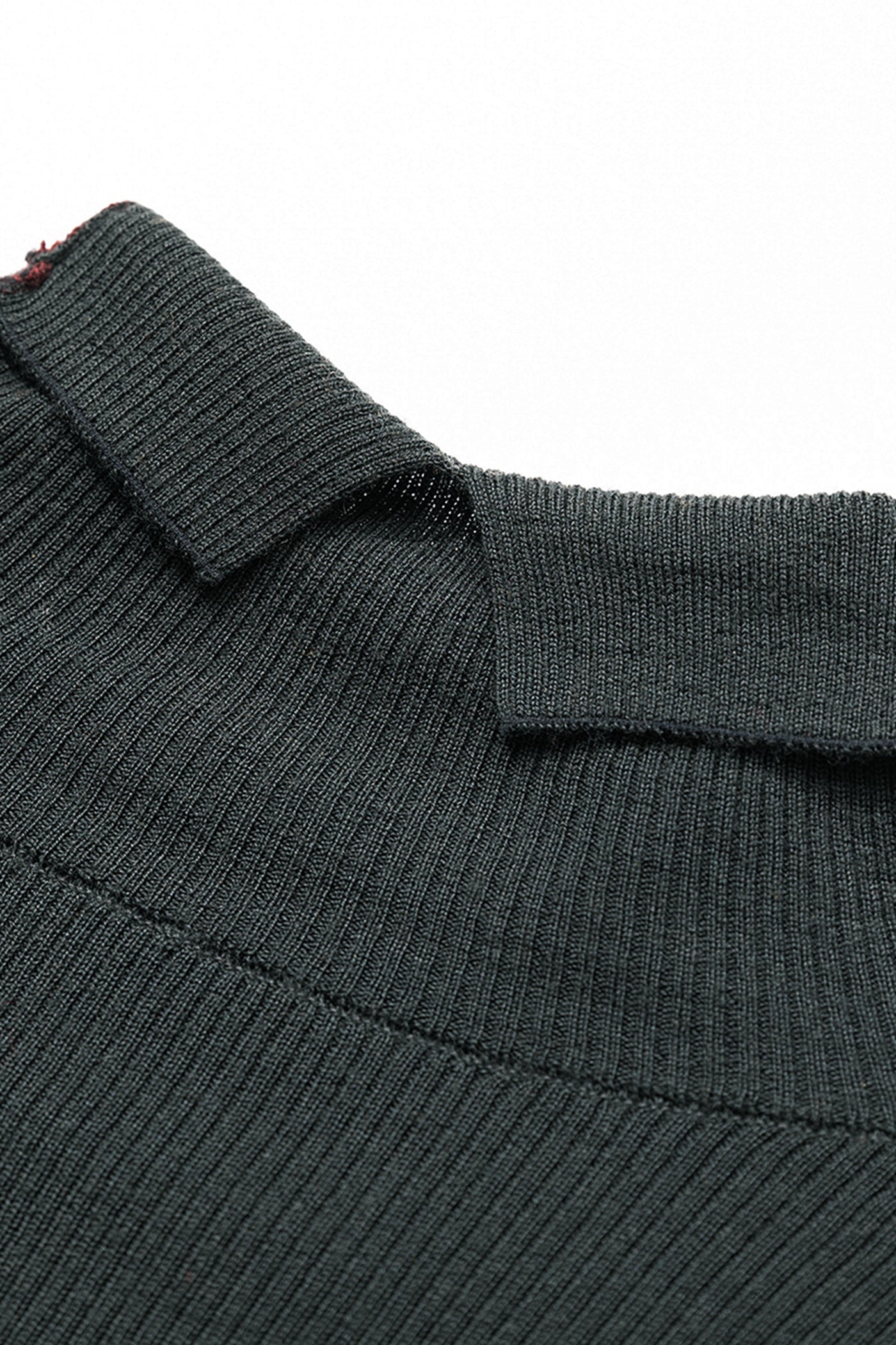 KAMILAN Elegant High-Neck Knit Sweater for Women – 2025 Fall New Arrival, Stylish Contrast-Stitching Base Layer Top