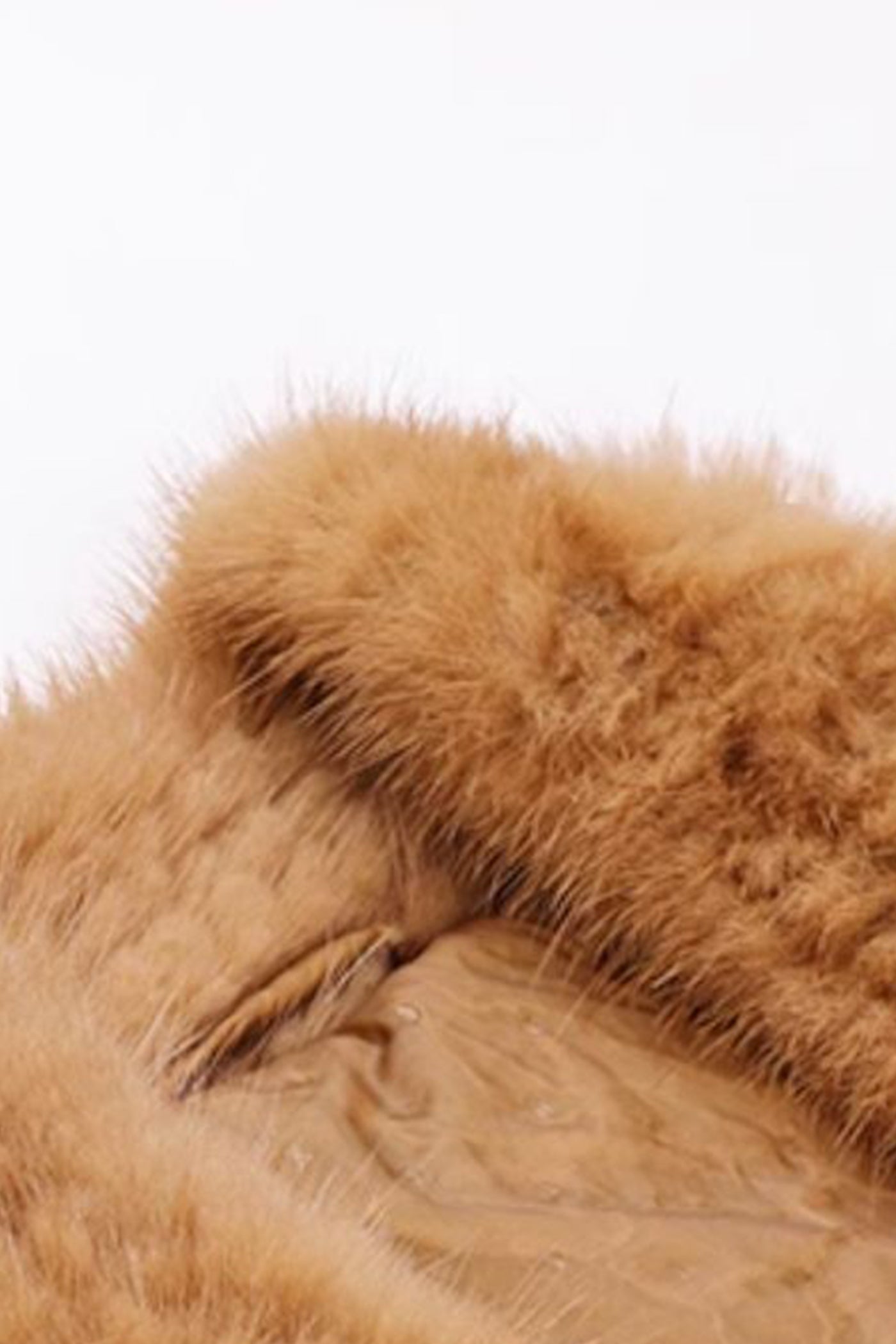 KAMILAN Women's Luxe Mink Fur Spliced Down Jacket | 2025 Winter Mid-Length Warm Coat