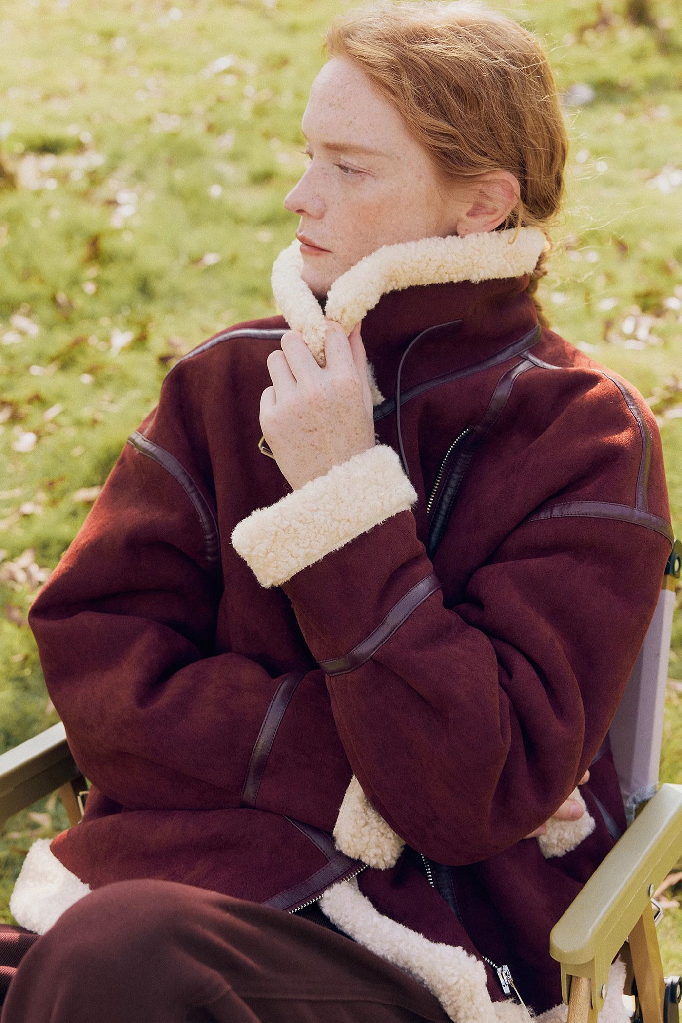 KAMILAN Women's Faux Shearling Short Coat  2025 Winter Eco-Friendly Warm Plush Jacket