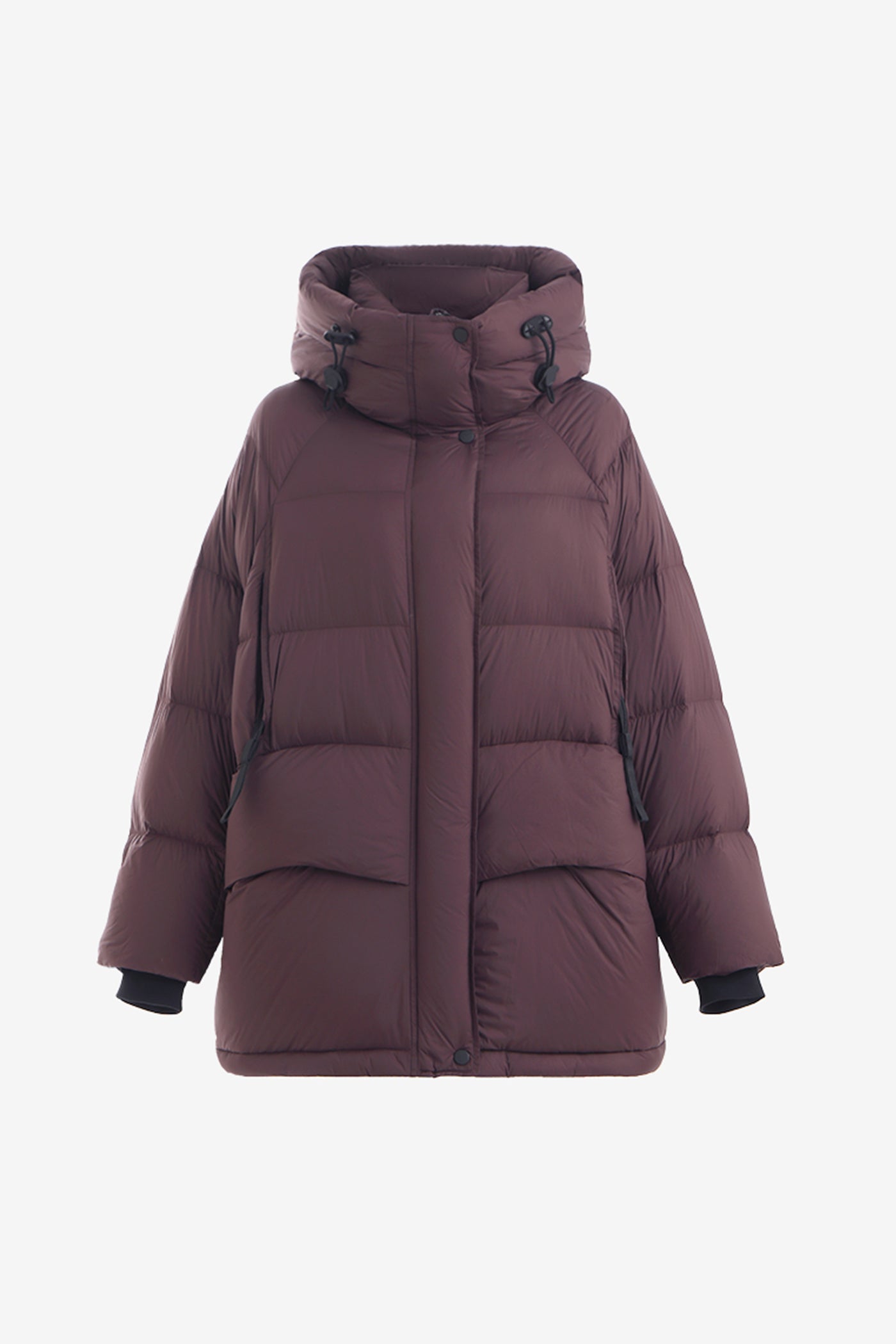 KAMILAN Women's 2025 Winter Down Coat  Fashion Warm White Duck Down Puffer Jacket with Hood