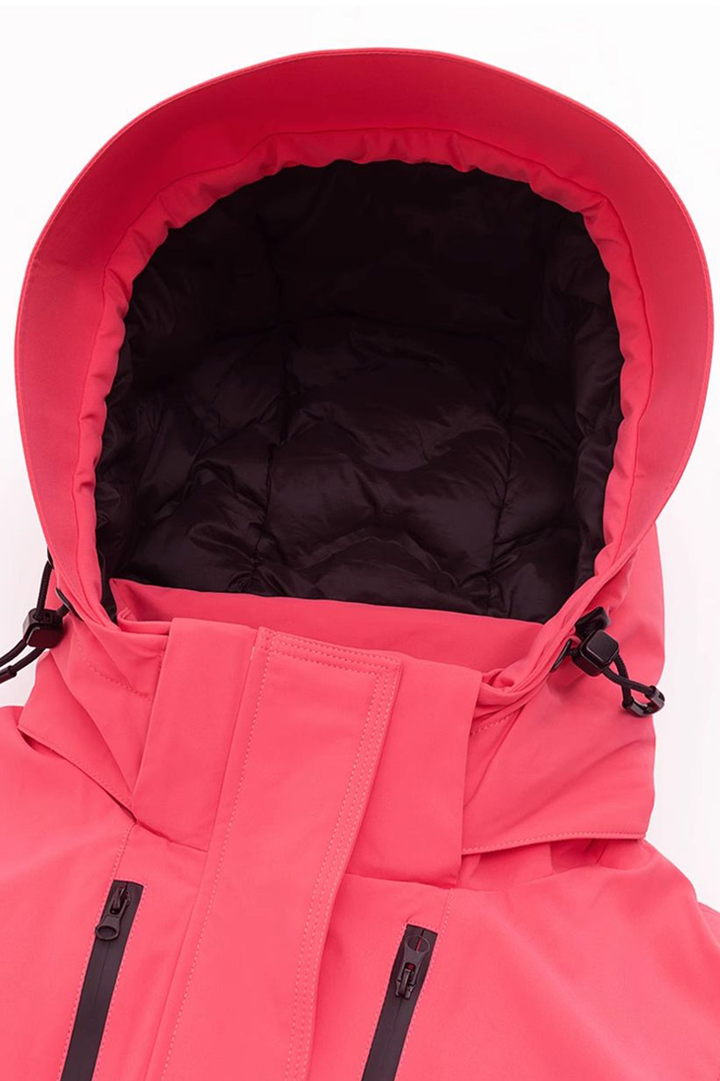 KAMILAN Women's Stylish Short Down Jacket 2025 Winter Hooded White Duck Down Puffer Coat