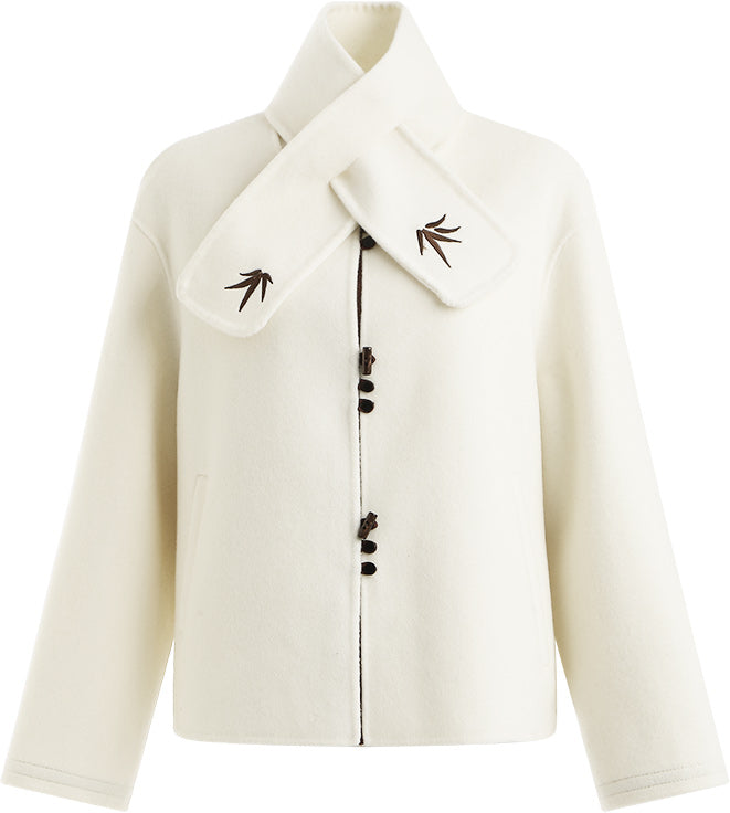 KAMILAN short coat made of 100 wool