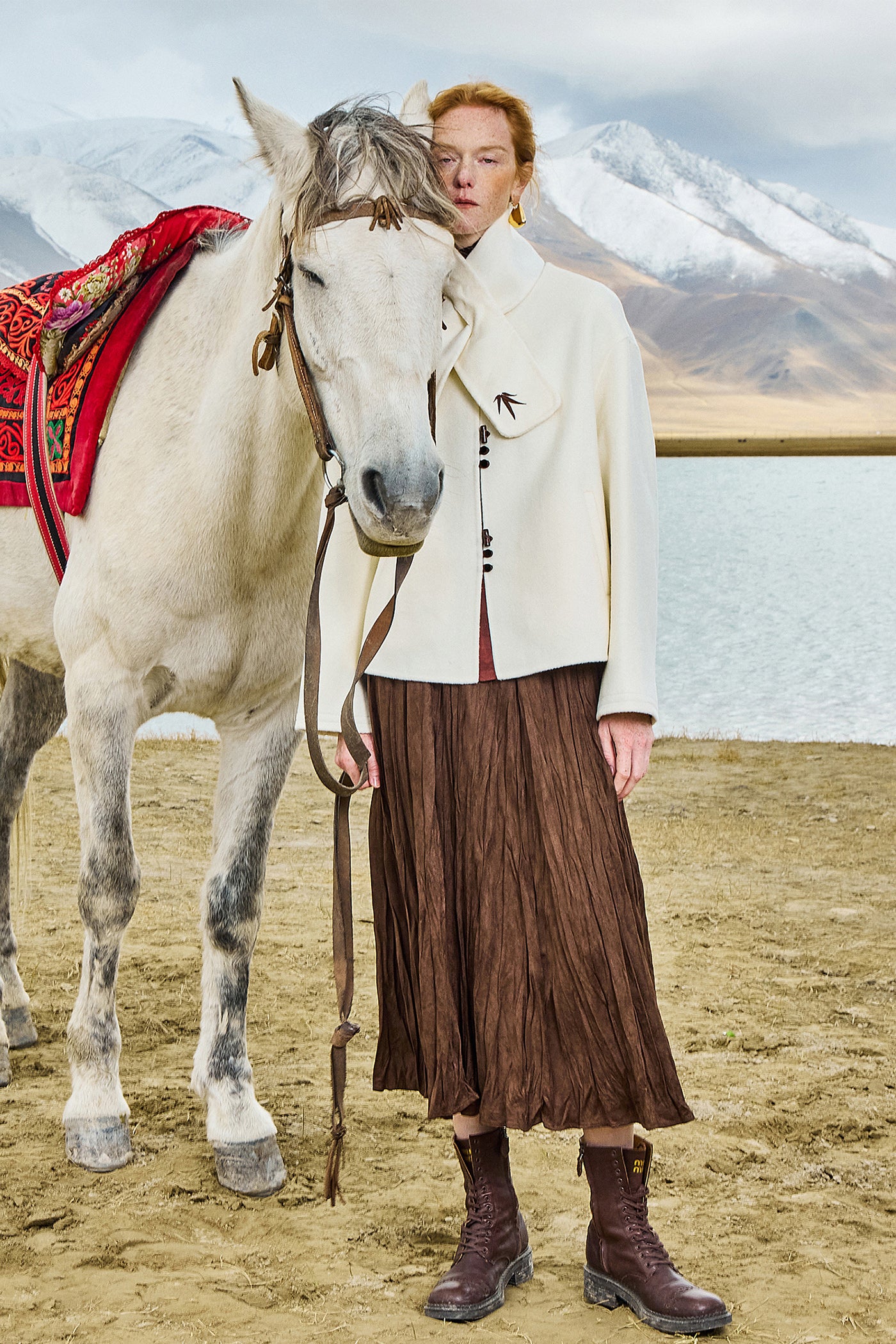 KAMILAN short coat made of 100 wool