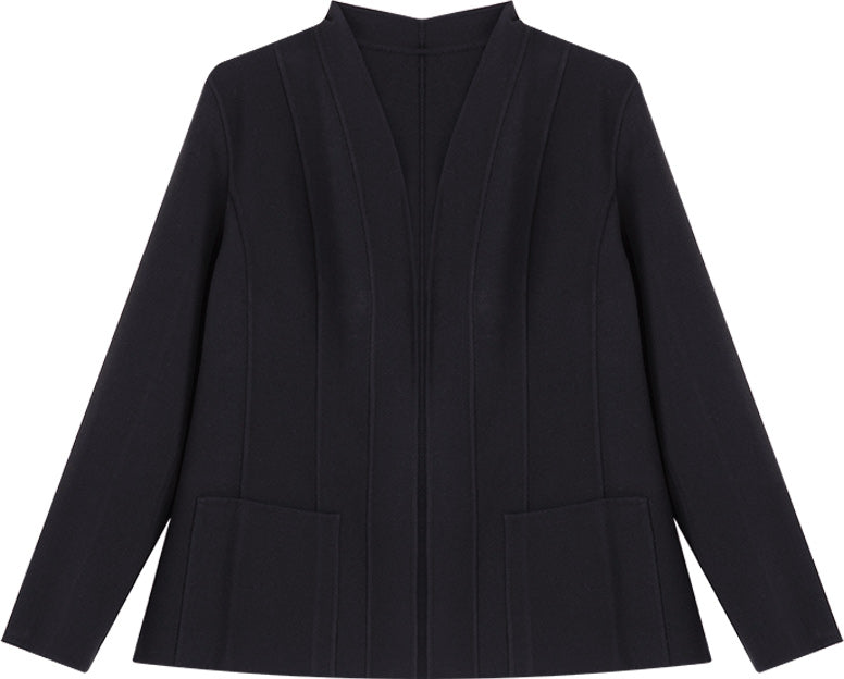 KAMILAN Women's French-Style Chic Blazer – 2025 Fall New Design Casual Workwear Suit Jacket