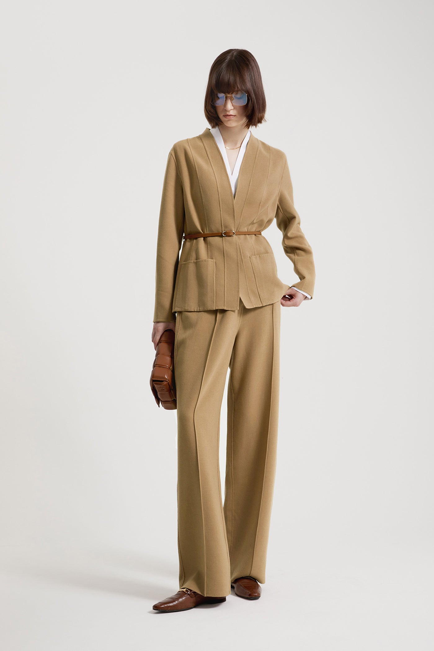 KAMILAN Women's French-Style Chic Blazer – 2025 Fall New Design Casual Workwear Suit Jacket