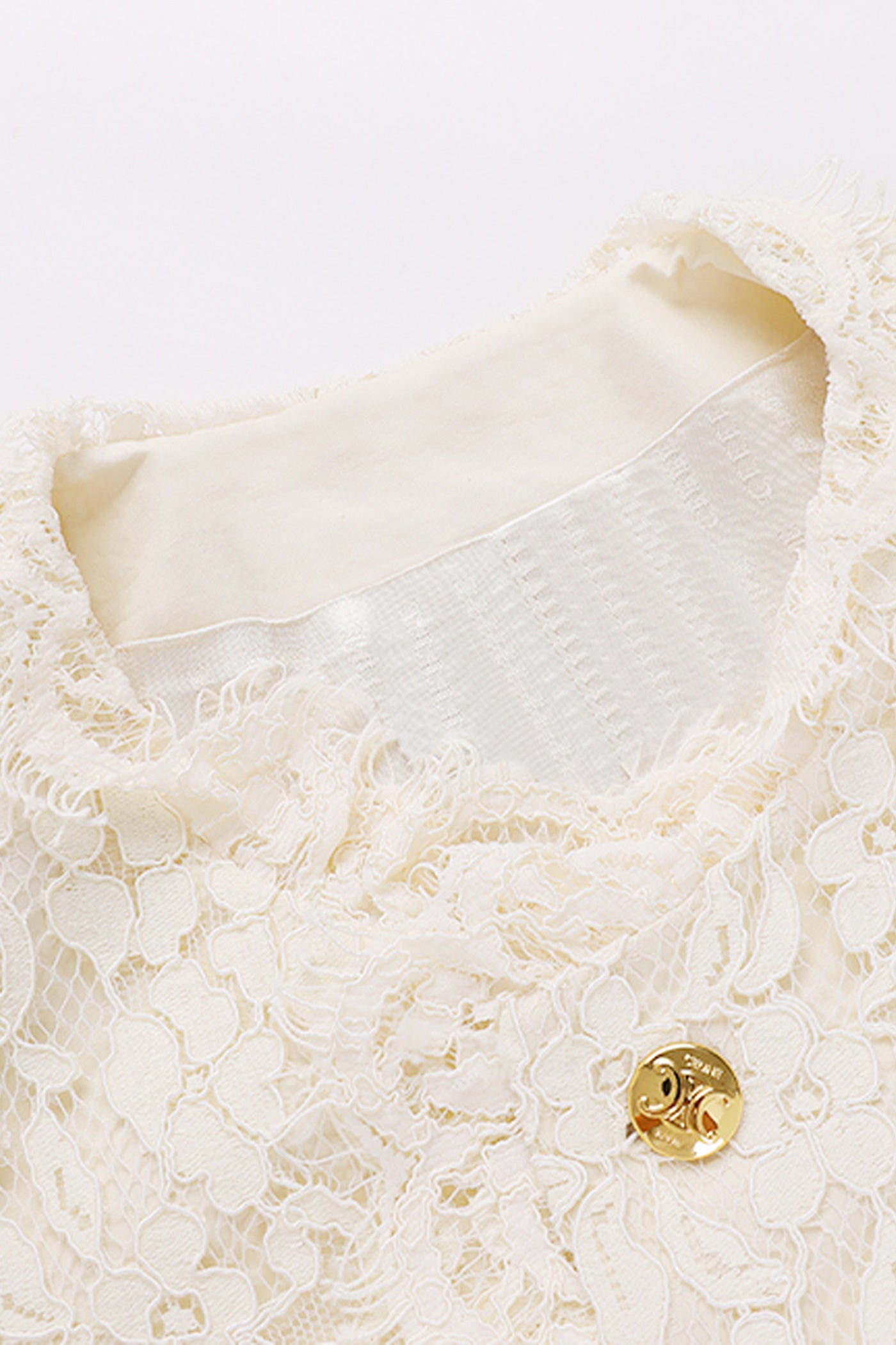 KAMILAN French Elegant Cropped Tweed Jacket for Women | 2025 Autumn Lace Embroidery & Flocking Design
