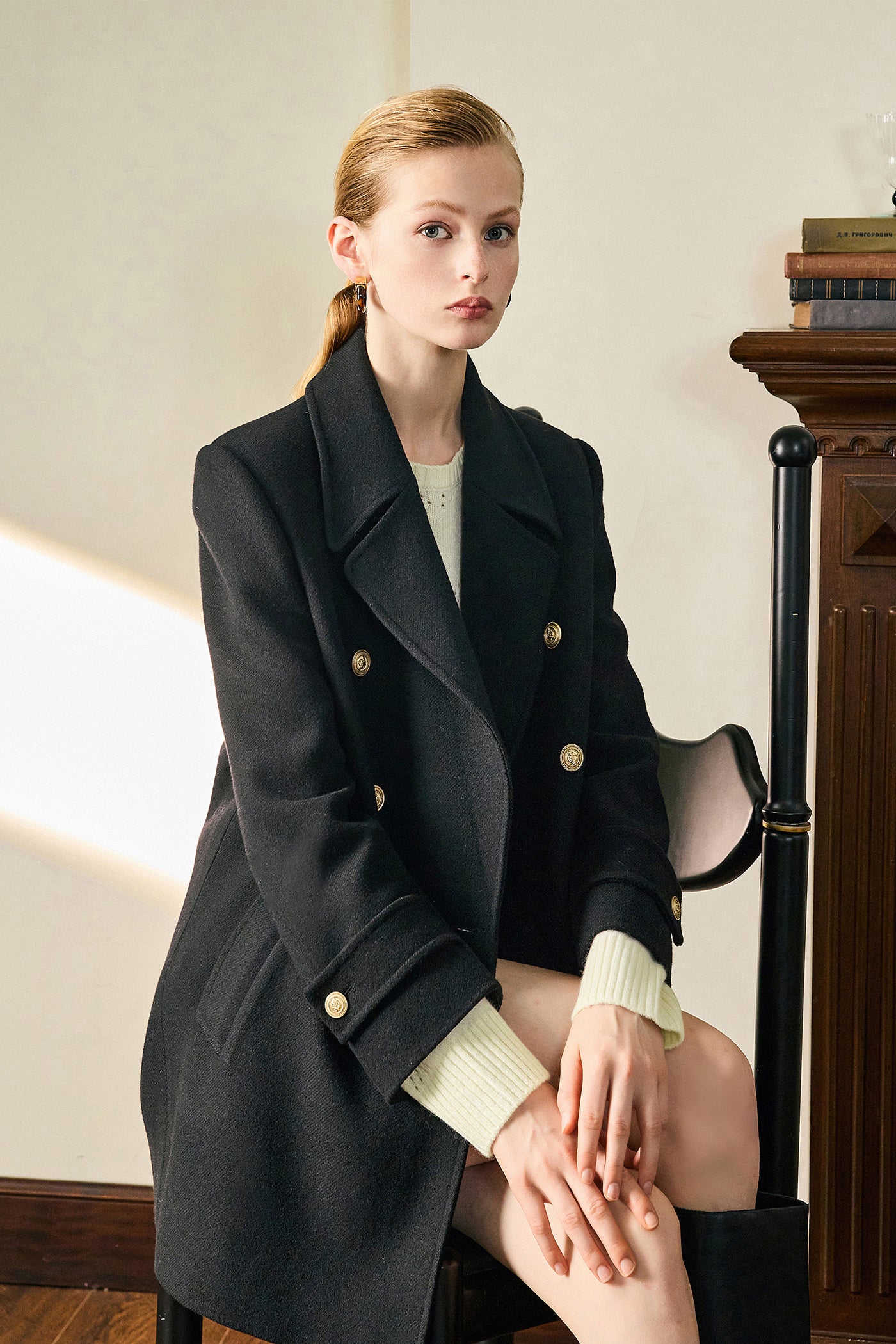 KAMILAN Temperament Commuting Woolen Coat For Women, Autumn/winter 25th