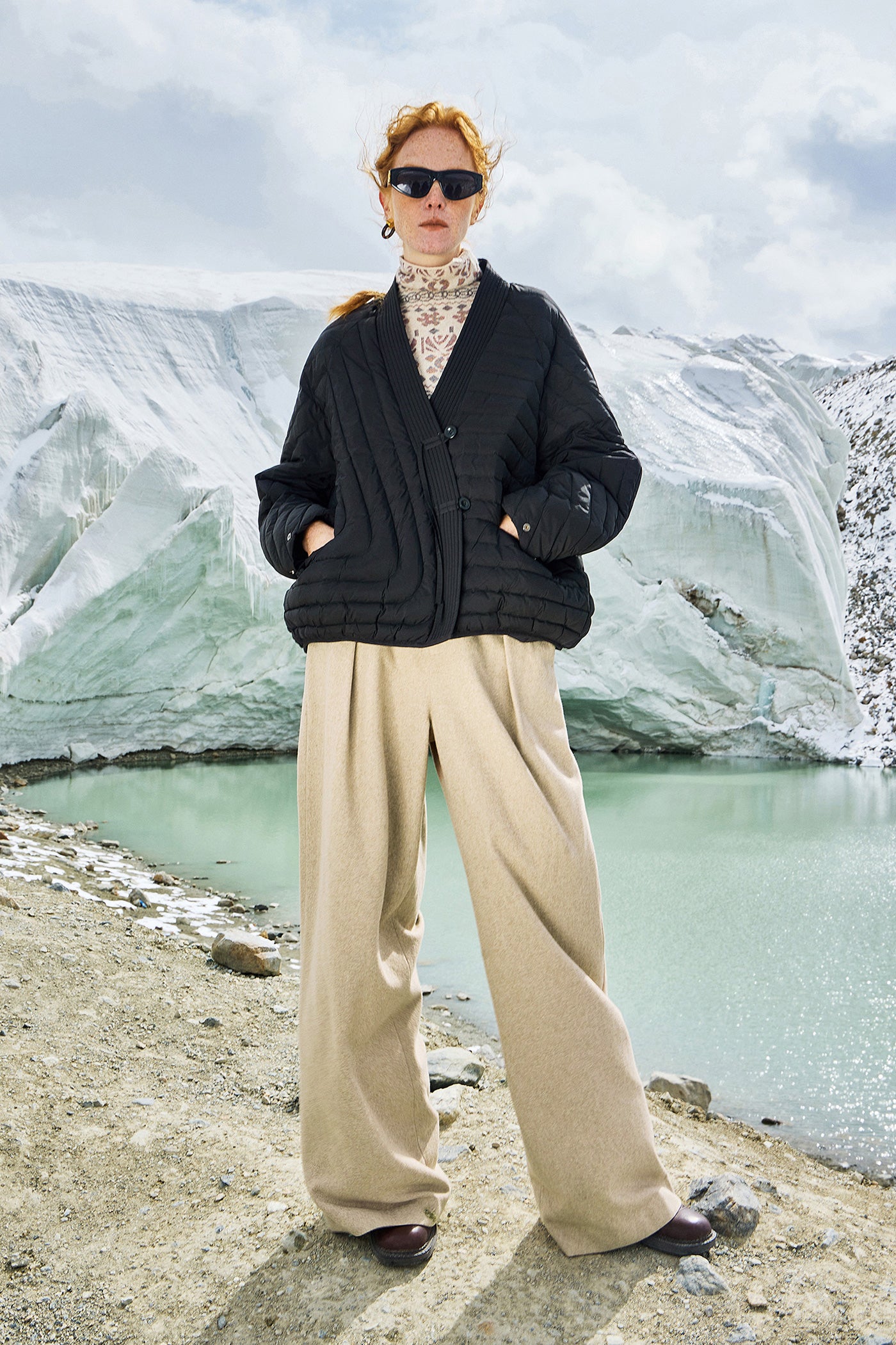 KAMILAN Women's Short Down Jacket – 2025 Winter Collection, Loose Fit White Duck Down Puffer Coat