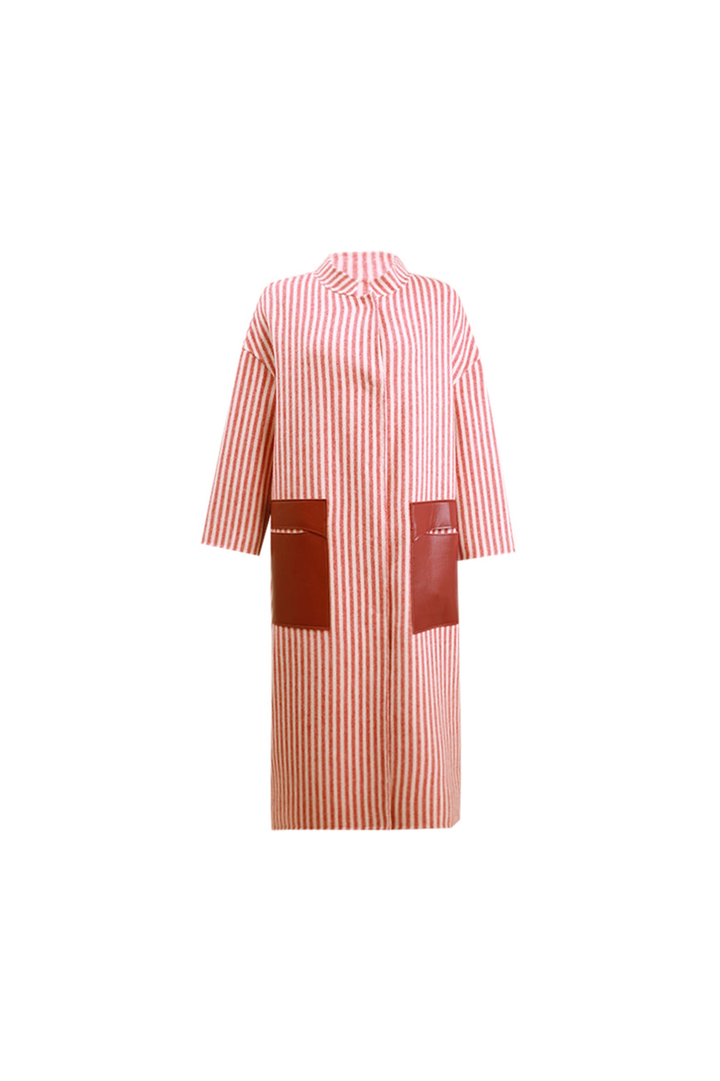KAMILAN Wool Coat Retro Whimsy with a Soft Silhouette