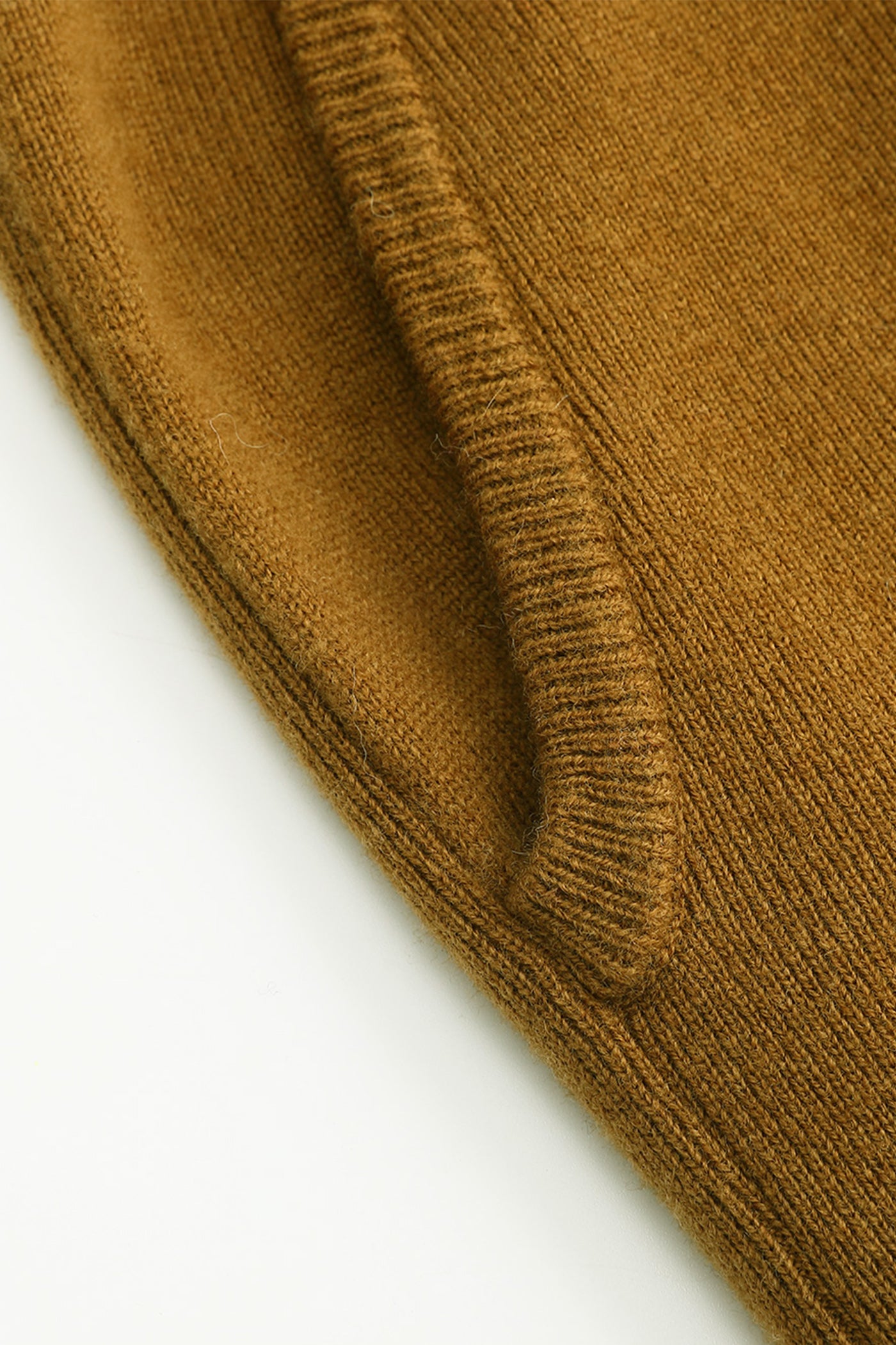 KAMILAN Women's Chic Wool Sweater – 2025 Autumn Mid-Length Knit Base Layer Top