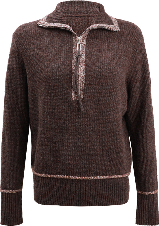 KAMILAN Women's Wool Turtleneck Sweater – 2025 Autumn Winter New Short Knit Pullover Long Sleeve Base Layer Top