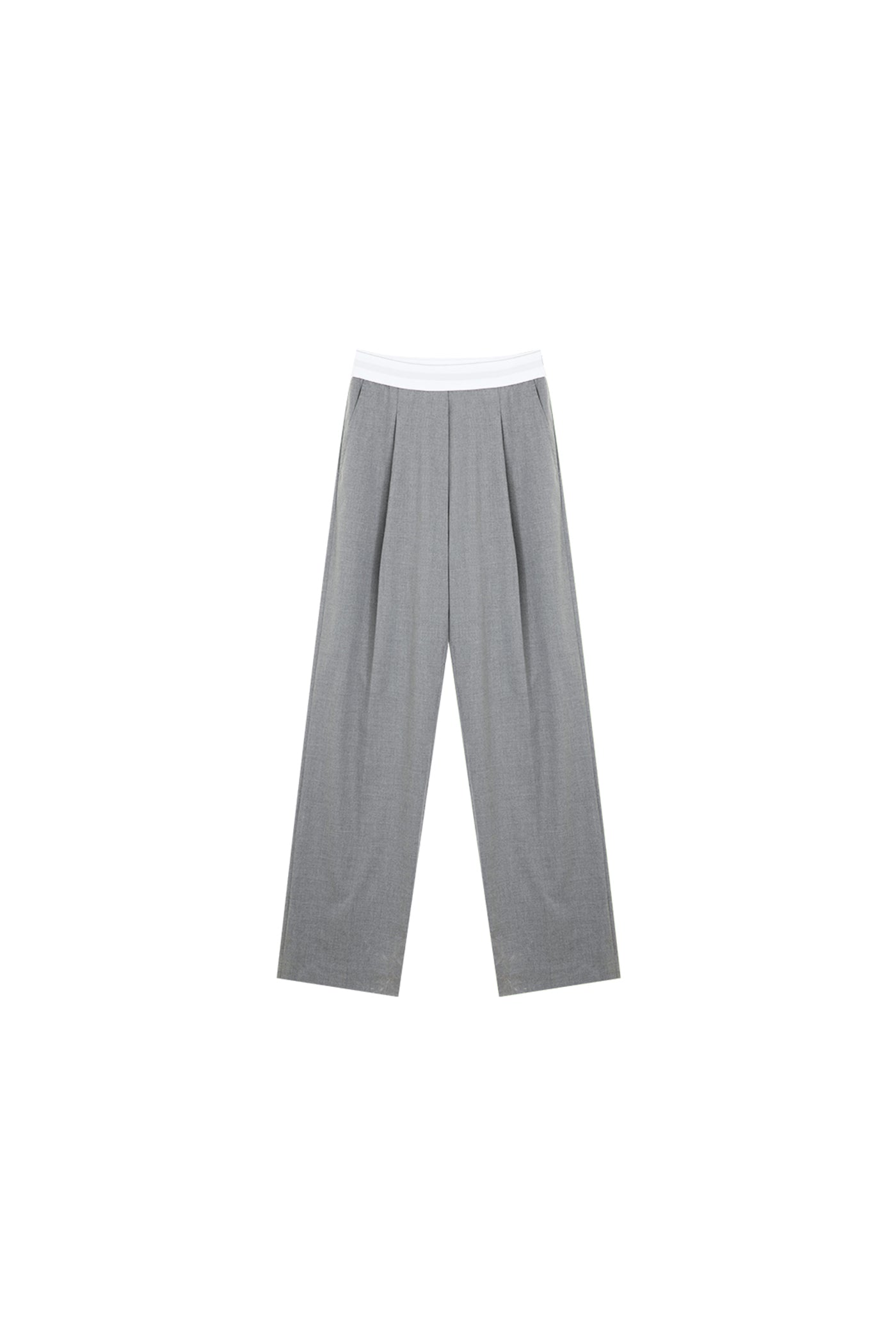 KAMILAN Women's High-Waist Straight-Leg Pants – 2025 Autumn New Loose-Fit Floor-Length Casual Trousers