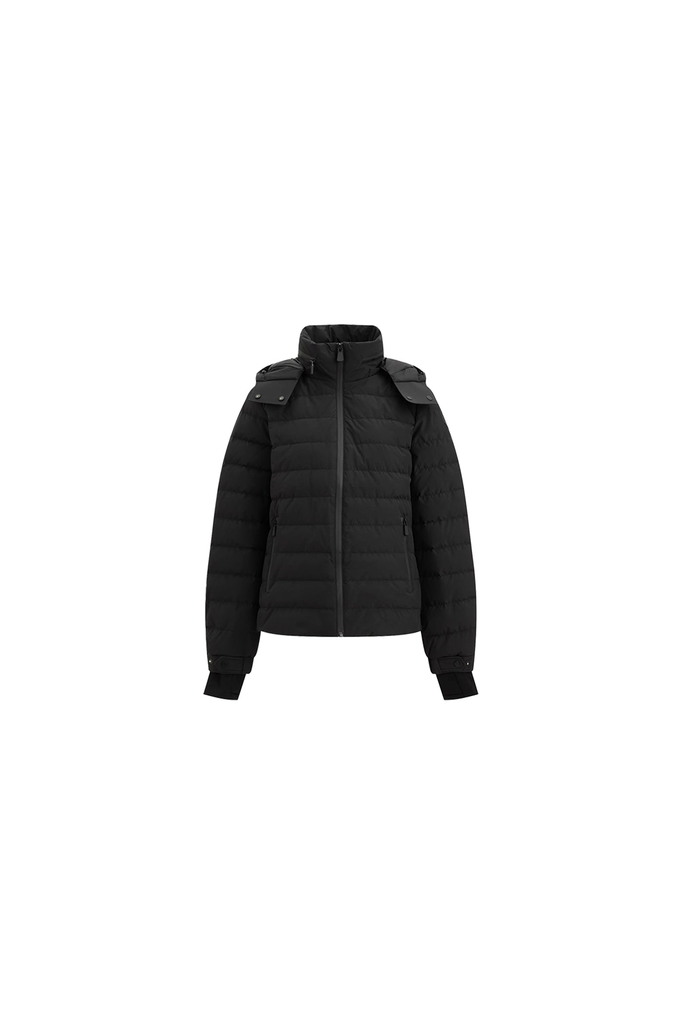 KAMILAN Short Outdoor Sports Down Jacket for Women in Winter