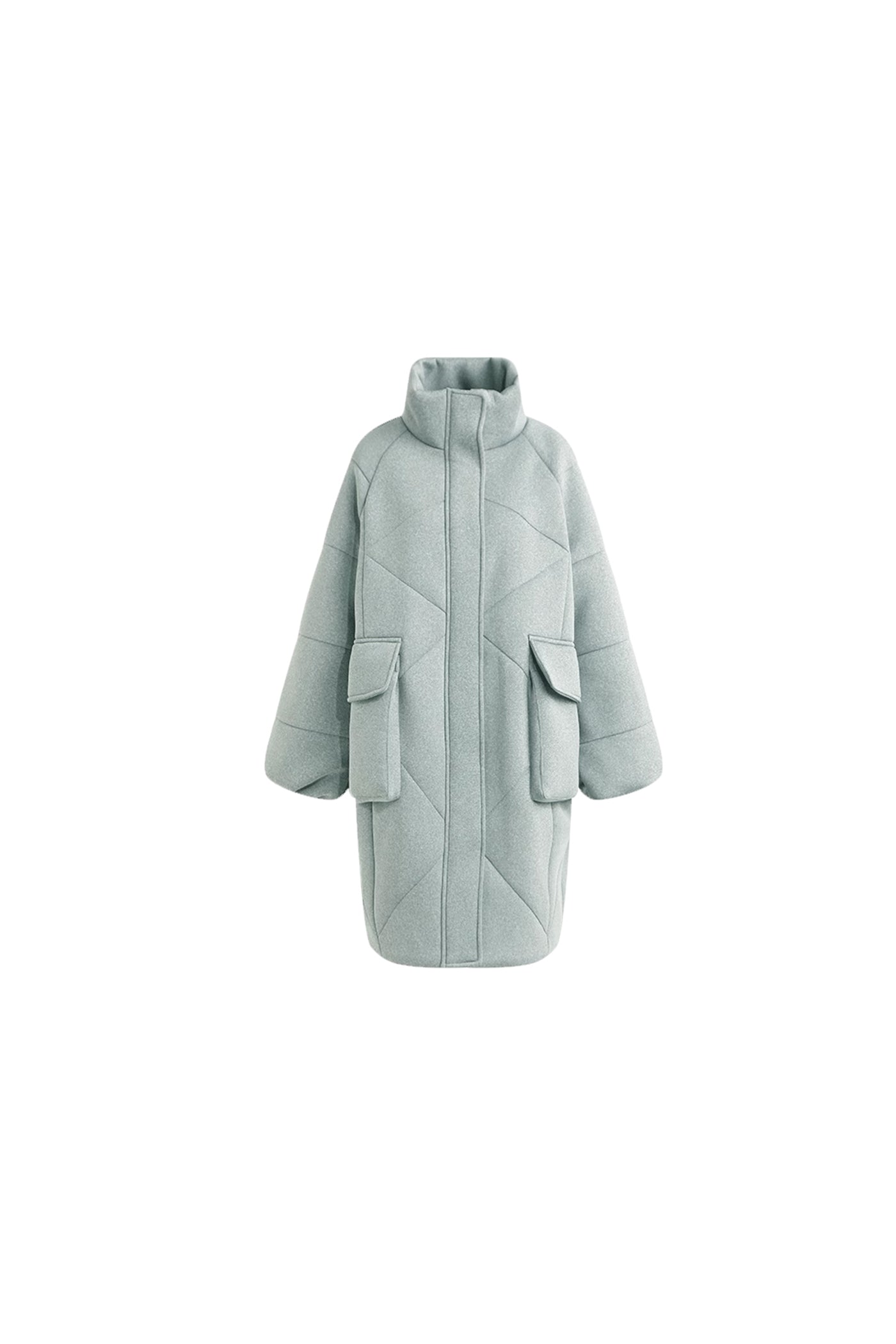 KAMILAN Women's Chic Wool-Padded Coat – 2025 Winter Collection, Warm Mid-Length Thickened Jacket