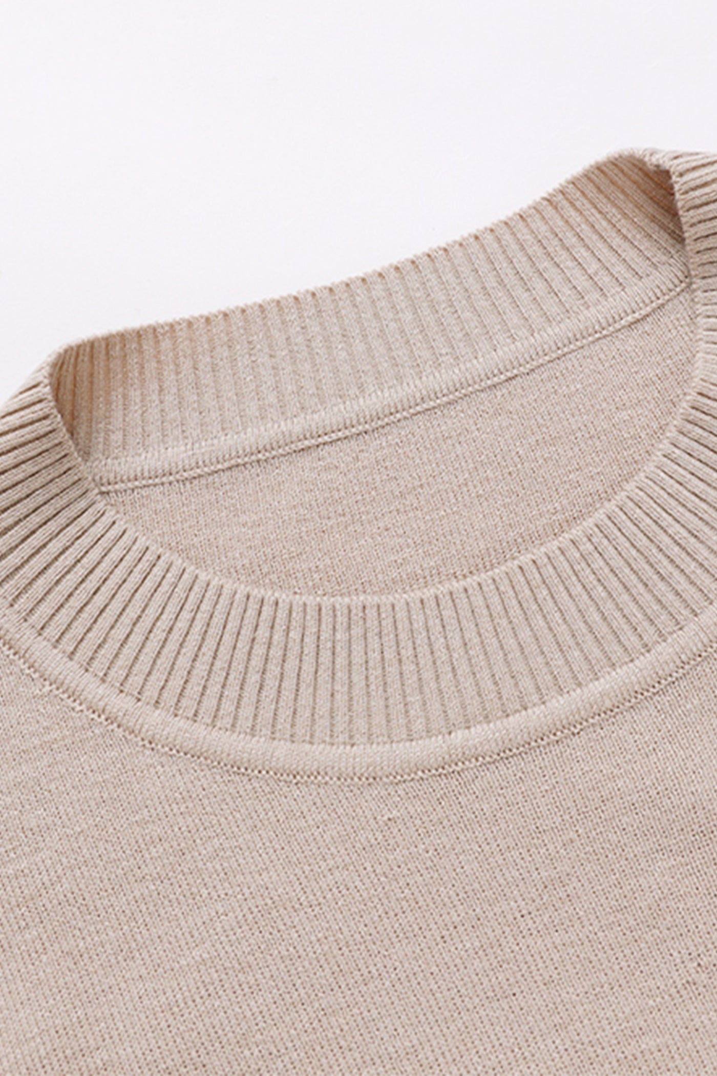 KAMILAN French-Inspired Statement Knit Sweater for Women – 2025 Fall Collection, Long Sleeve Slim Fit Pullover