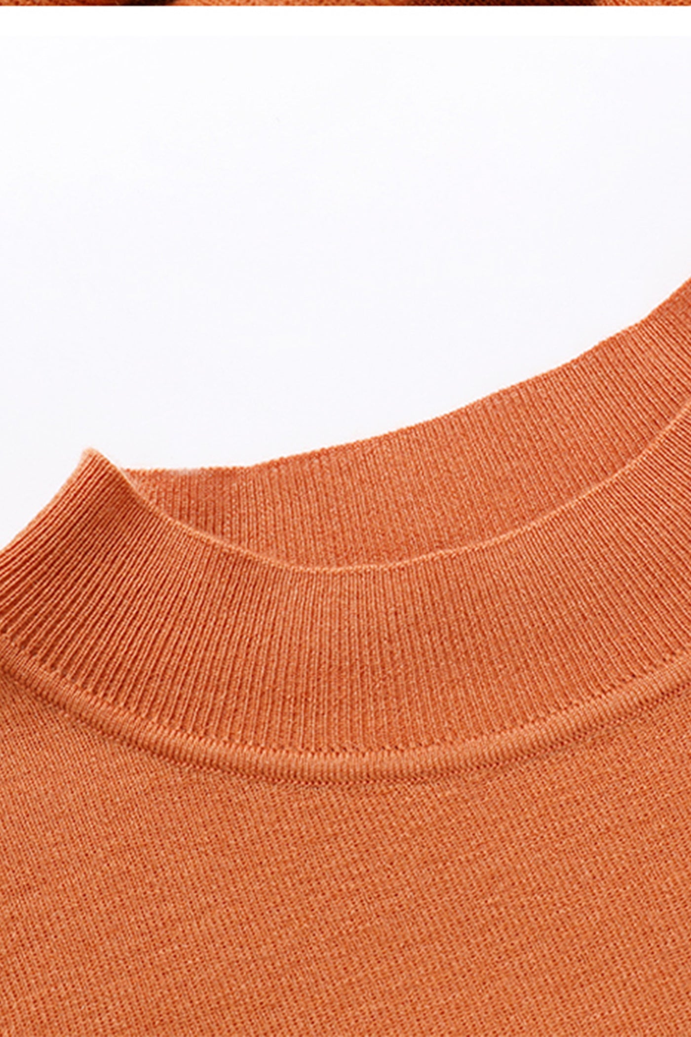 KAMILAN French-Style Wool Sweater for Women – 2025 Fall Knitted Long Sleeve Base Layer Top