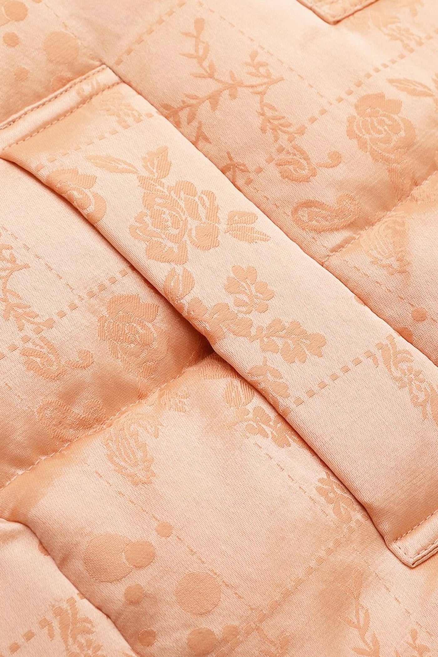 KAMILAN New Chinese-Style White Goose Down Coat for Women – 2025 Winter Jacquard Puffer Jacket
