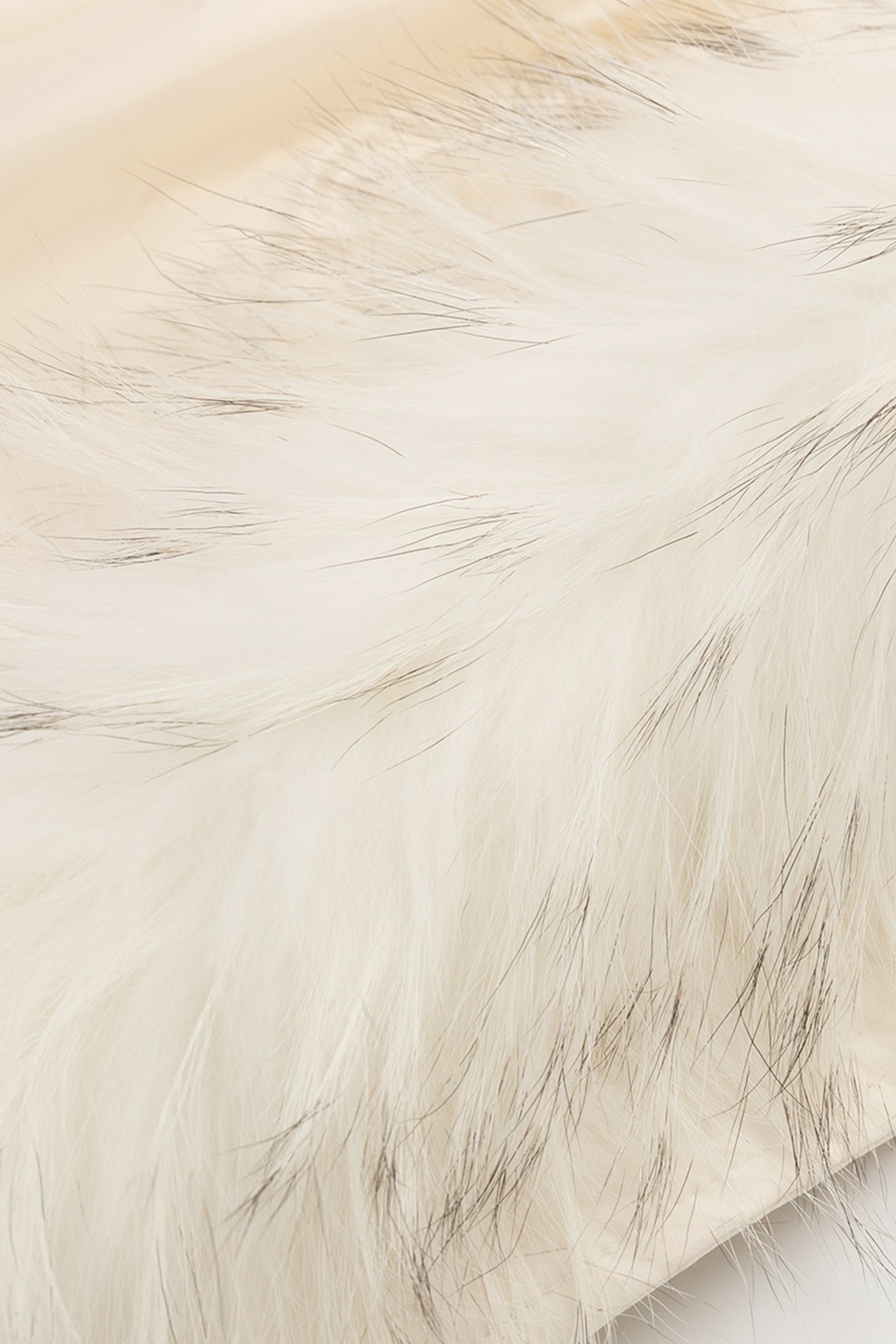 KAMILAN Women's Long White Goose Down Coat with Fox Fur Collar | 2025 Winter Luxury Outerwear