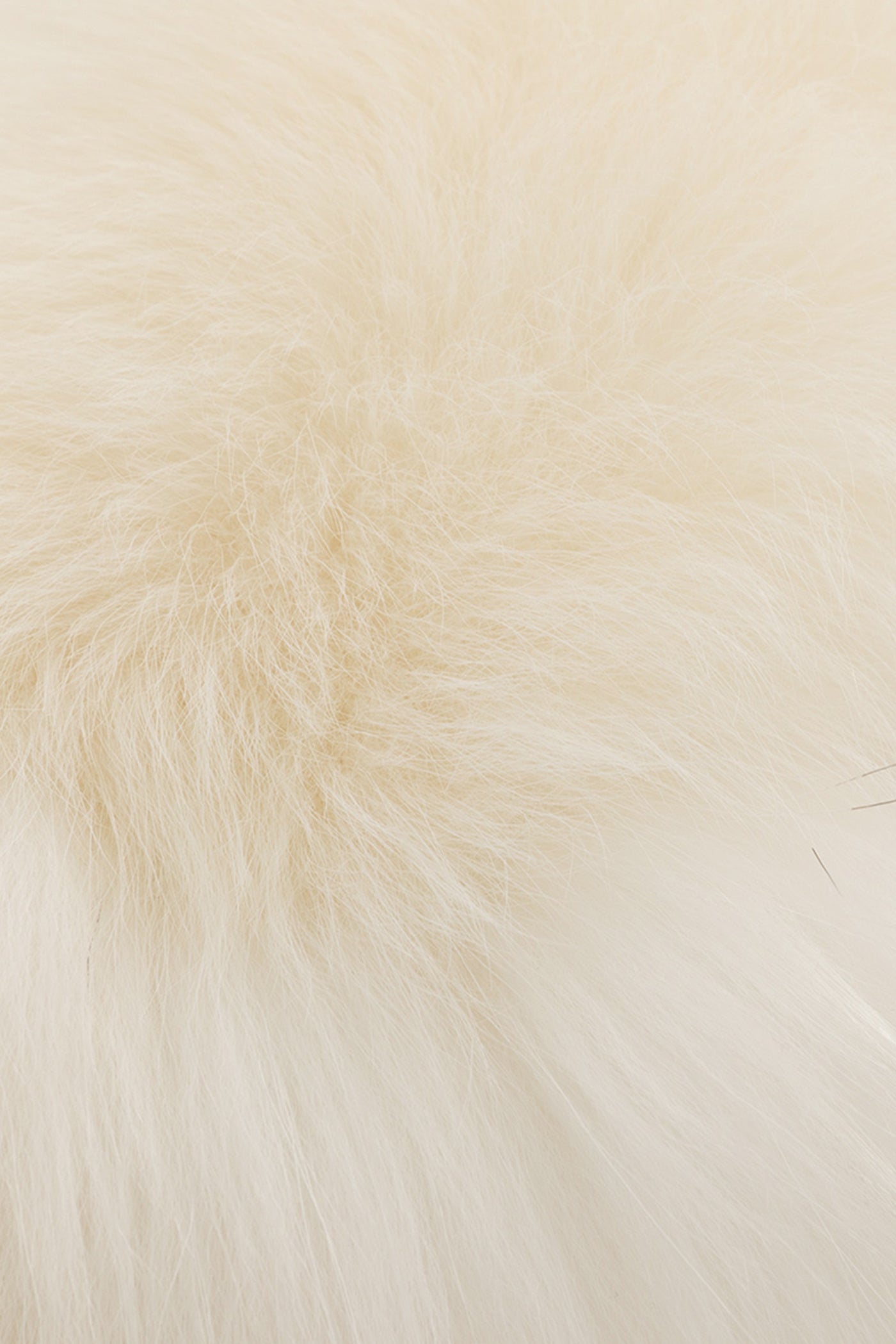 KAMILAN Women's Long White Goose Down Coat with Fox Fur Collar | 2025 Winter Luxury Outerwear