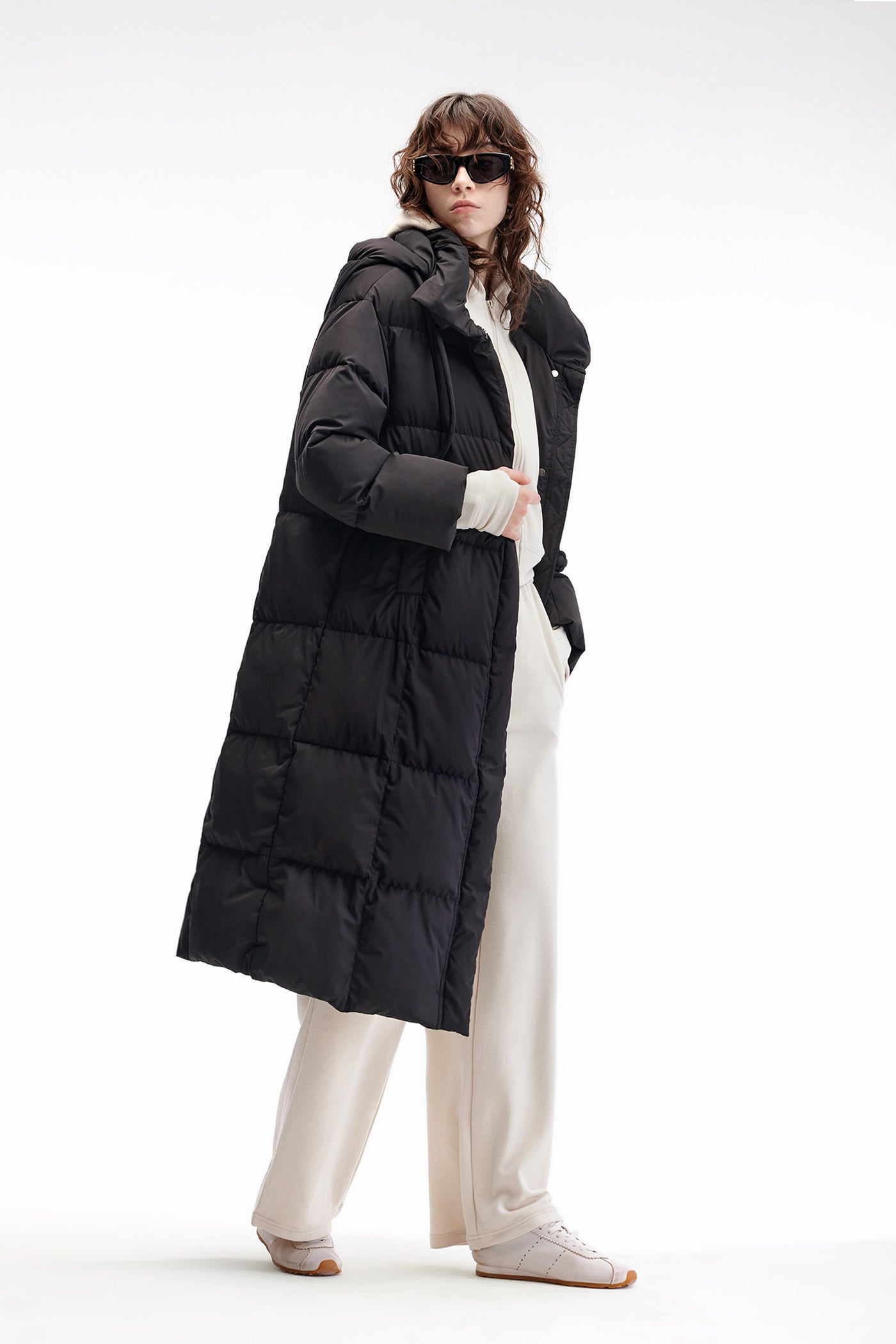 [EREN Series] KAMILAN White Goose Down Jacket for Women