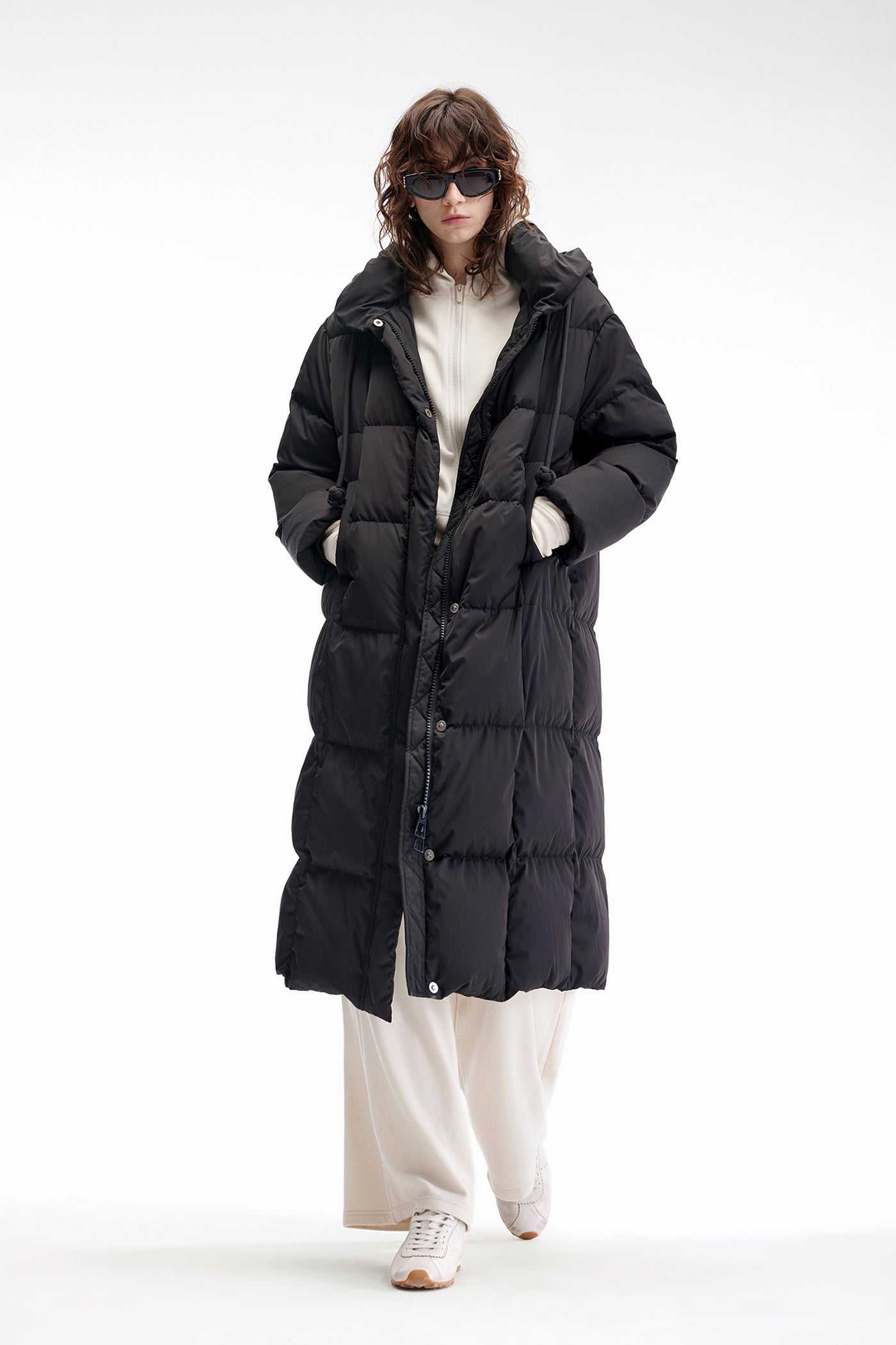 [EREN Series] KAMILAN White Goose Down Jacket for Women