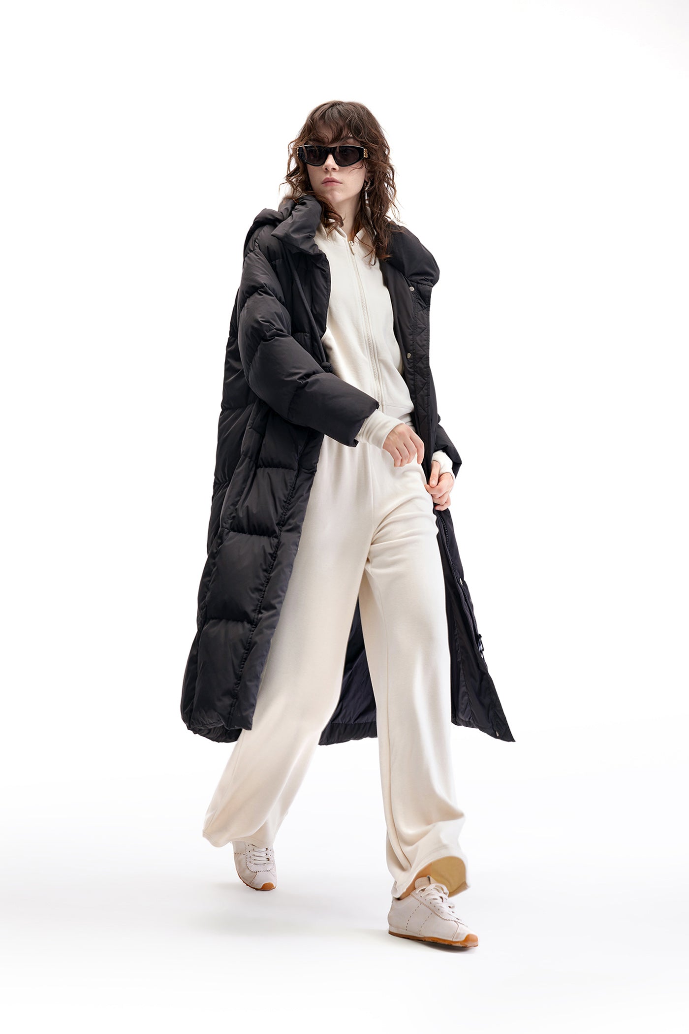[EREN Series] KAMILAN White Goose Down Jacket for Women