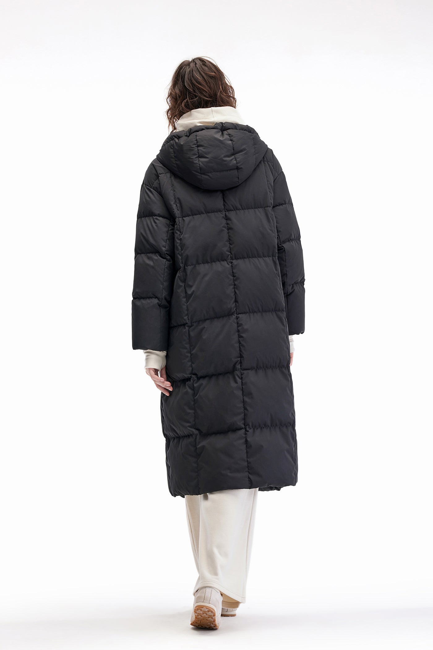 [EREN Series] KAMILAN White Goose Down Jacket for Women