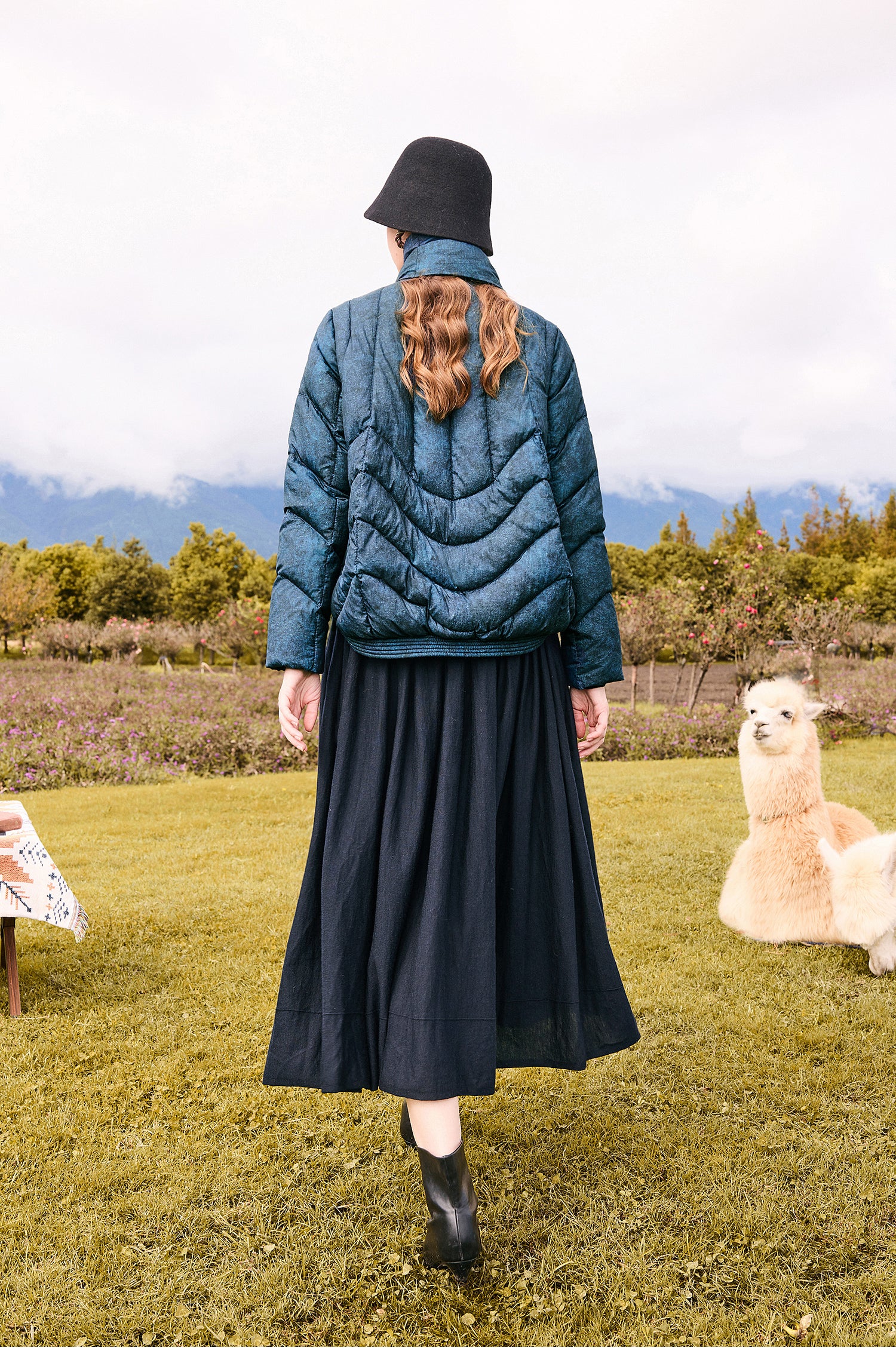 KAMILAN Women's Short Warm Down Jacket 2025 Winter New Design White Goose Down Coat