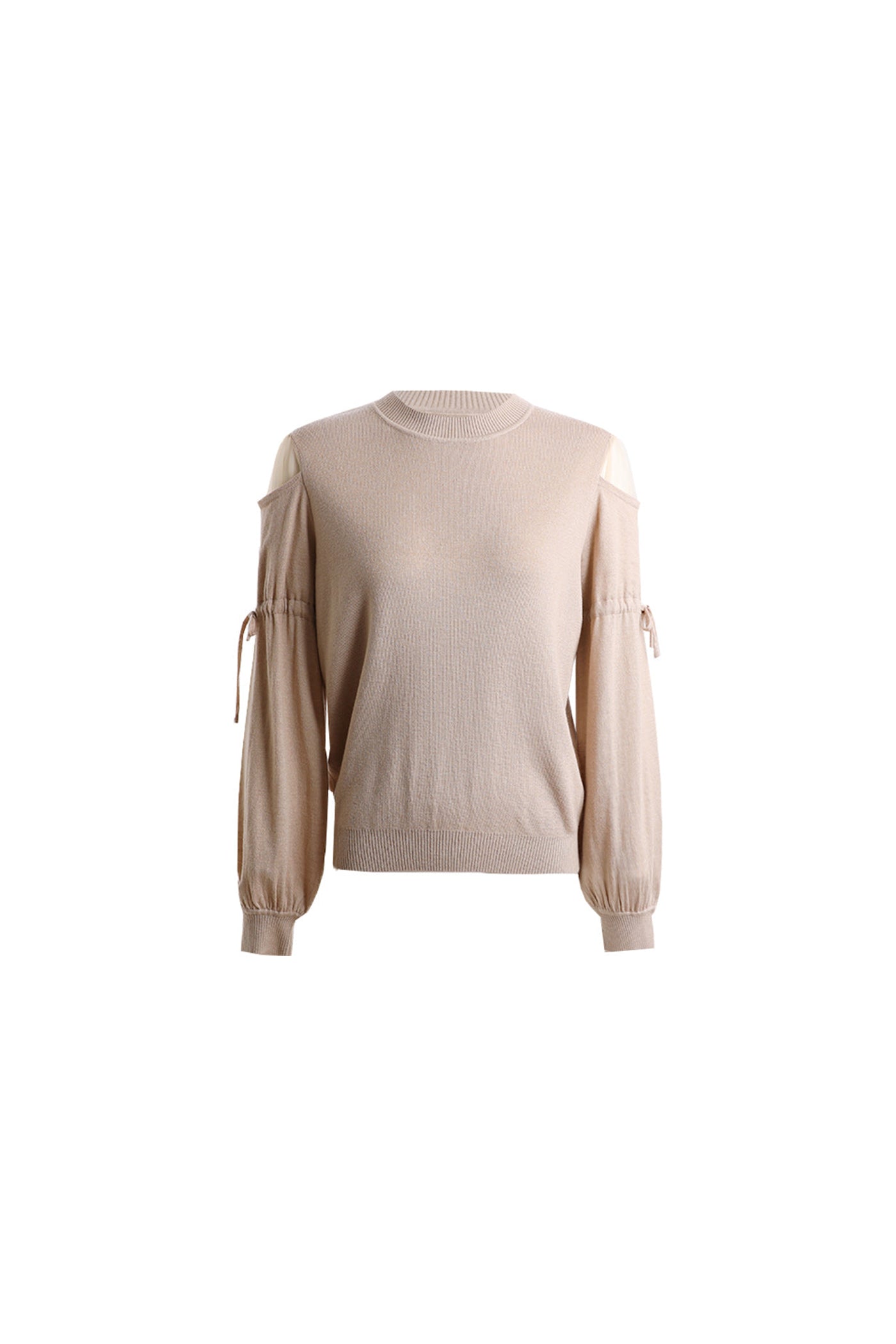 KAMILAN French-Inspired Statement Knit Sweater for Women – 2025 Fall Collection, Long Sleeve Slim Fit Pullover