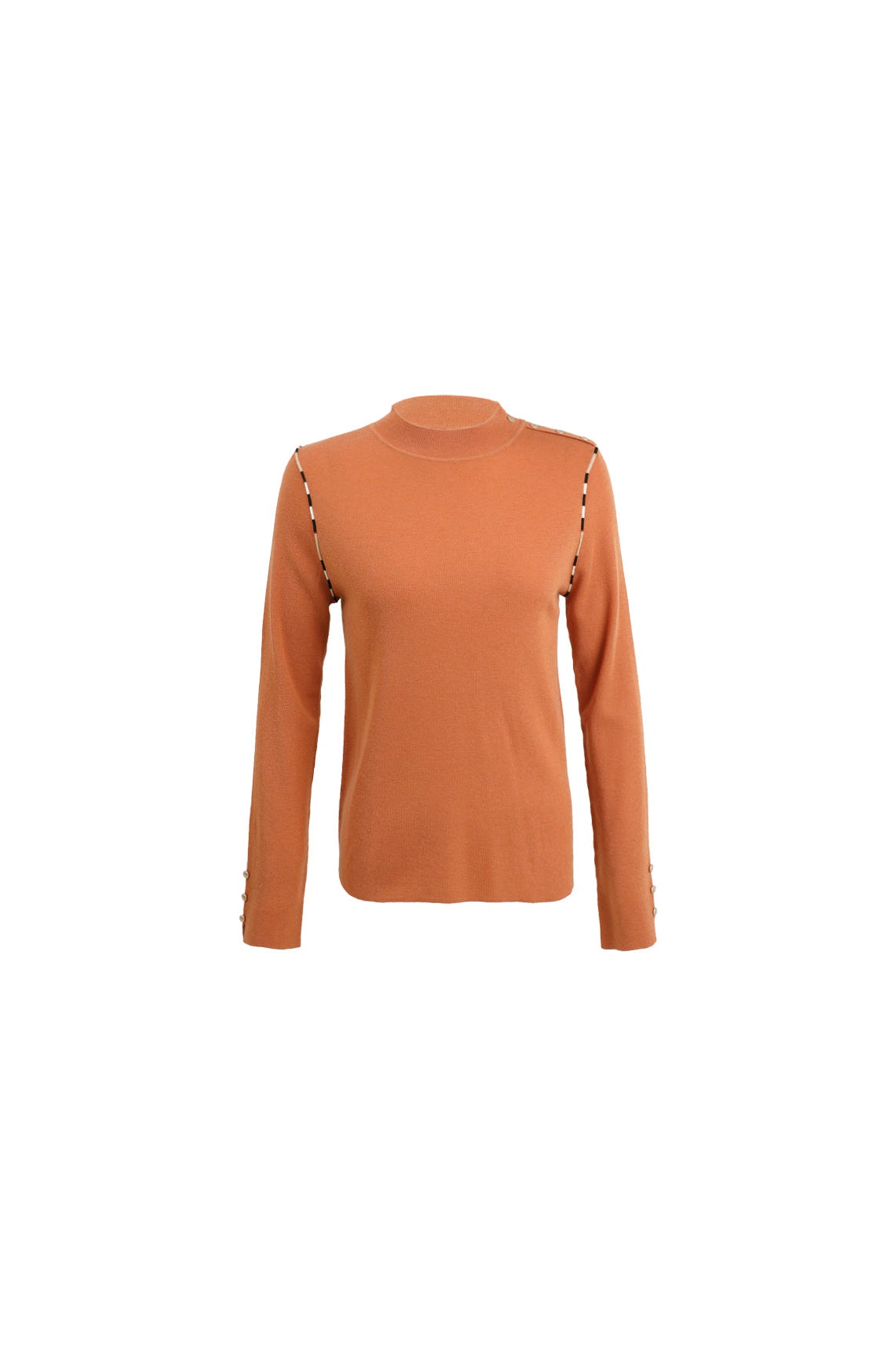 KAMILAN French-Style Wool Sweater for Women – 2025 Fall Knitted Long Sleeve Base Layer Top