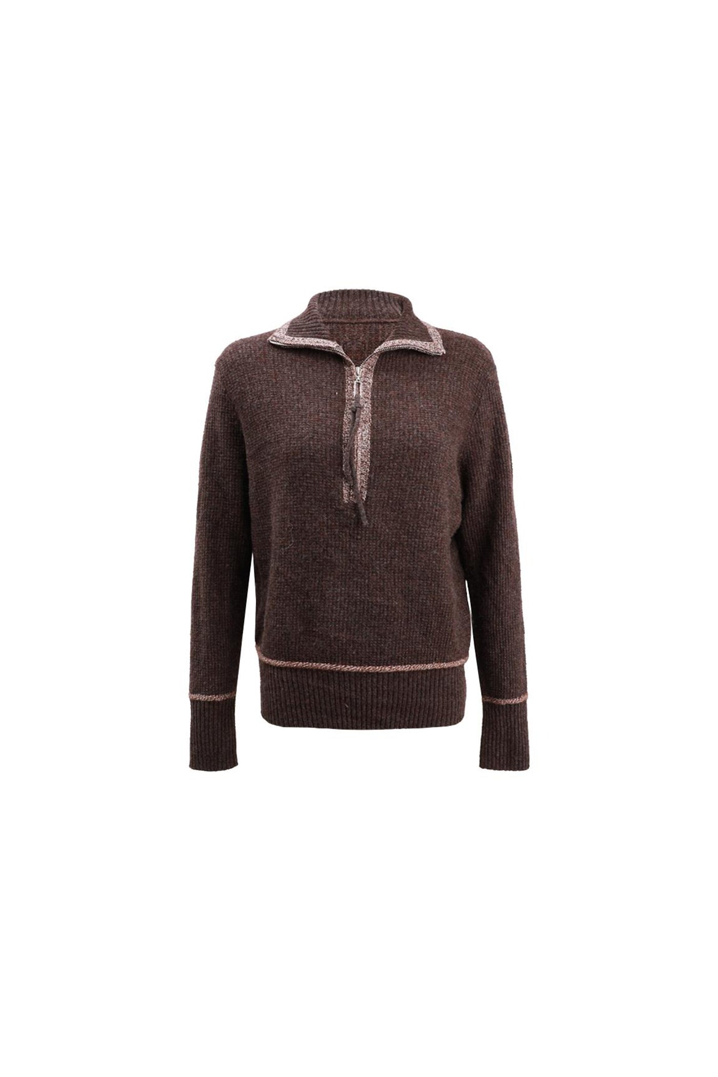 KAMILAN Women's Wool Turtleneck Sweater – 2025 Autumn Winter New Short Knit Pullover Long Sleeve Base Layer Top