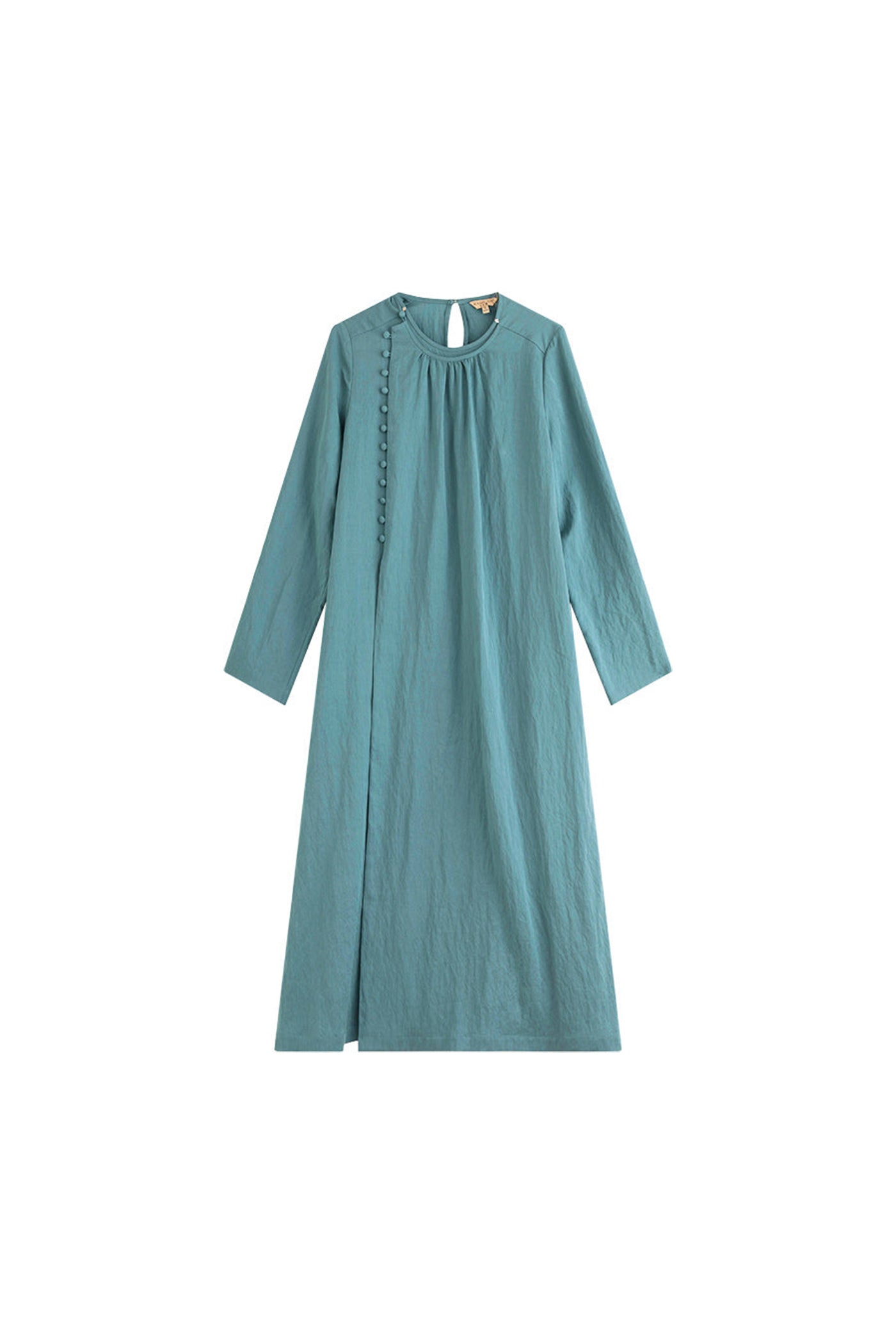 KAMILAN Women's Vintage-Inspired Midi Dress – 2025 Autumn New Elegant A-Line Design