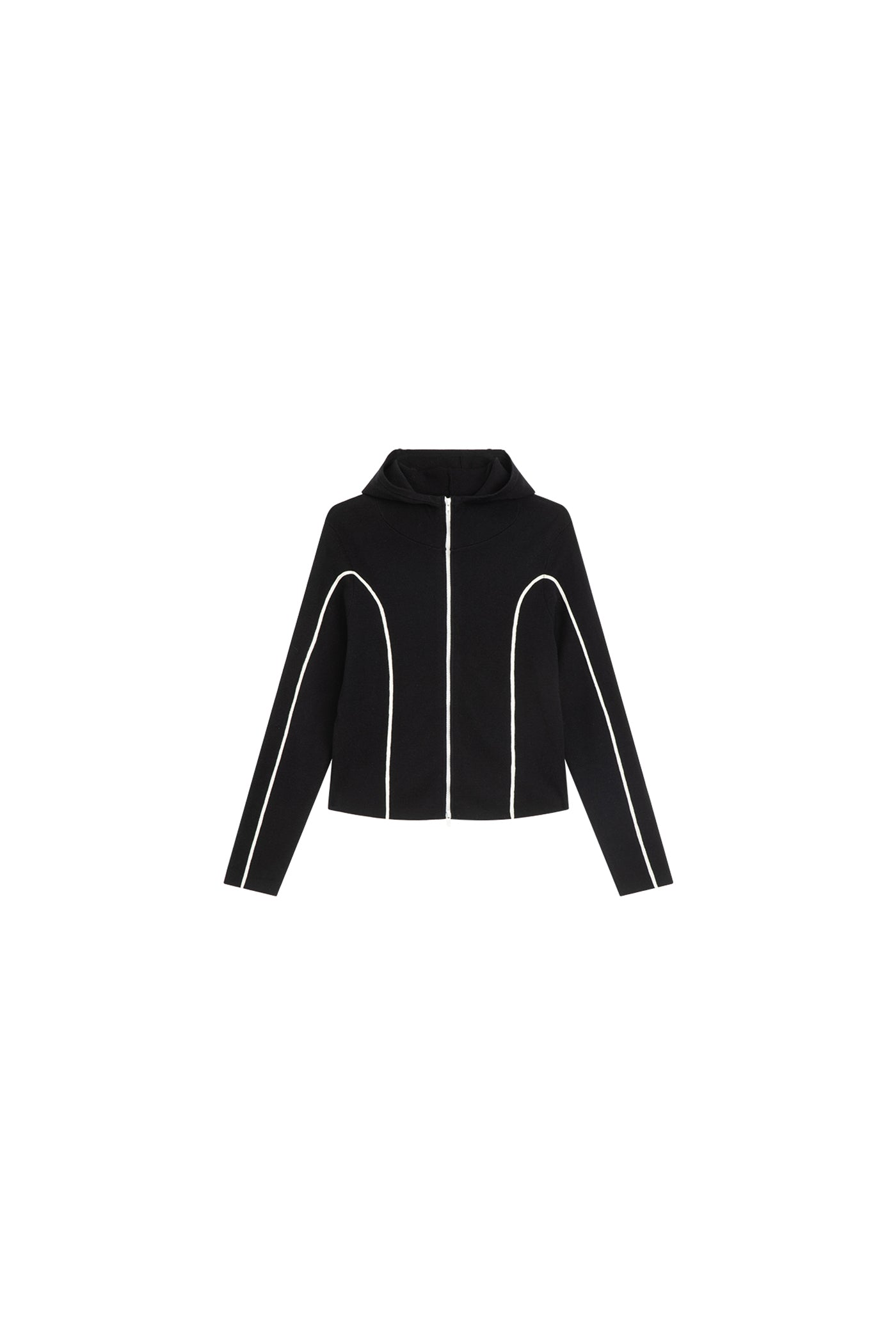 KAMILAN Hooded Knit Cardigan – 2025 Autumn New Women's Long-Sleeve Fashion Casual Sweater Jacket