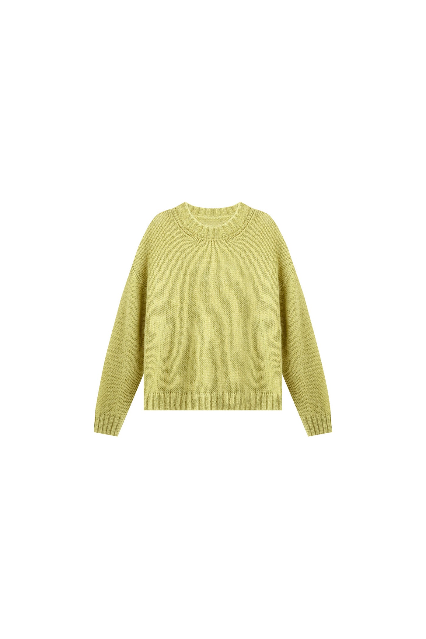 KAMILAN Elegant Long-Sleeve Wool Sweater for Women — 2025 Autumn New Casual Knit Top