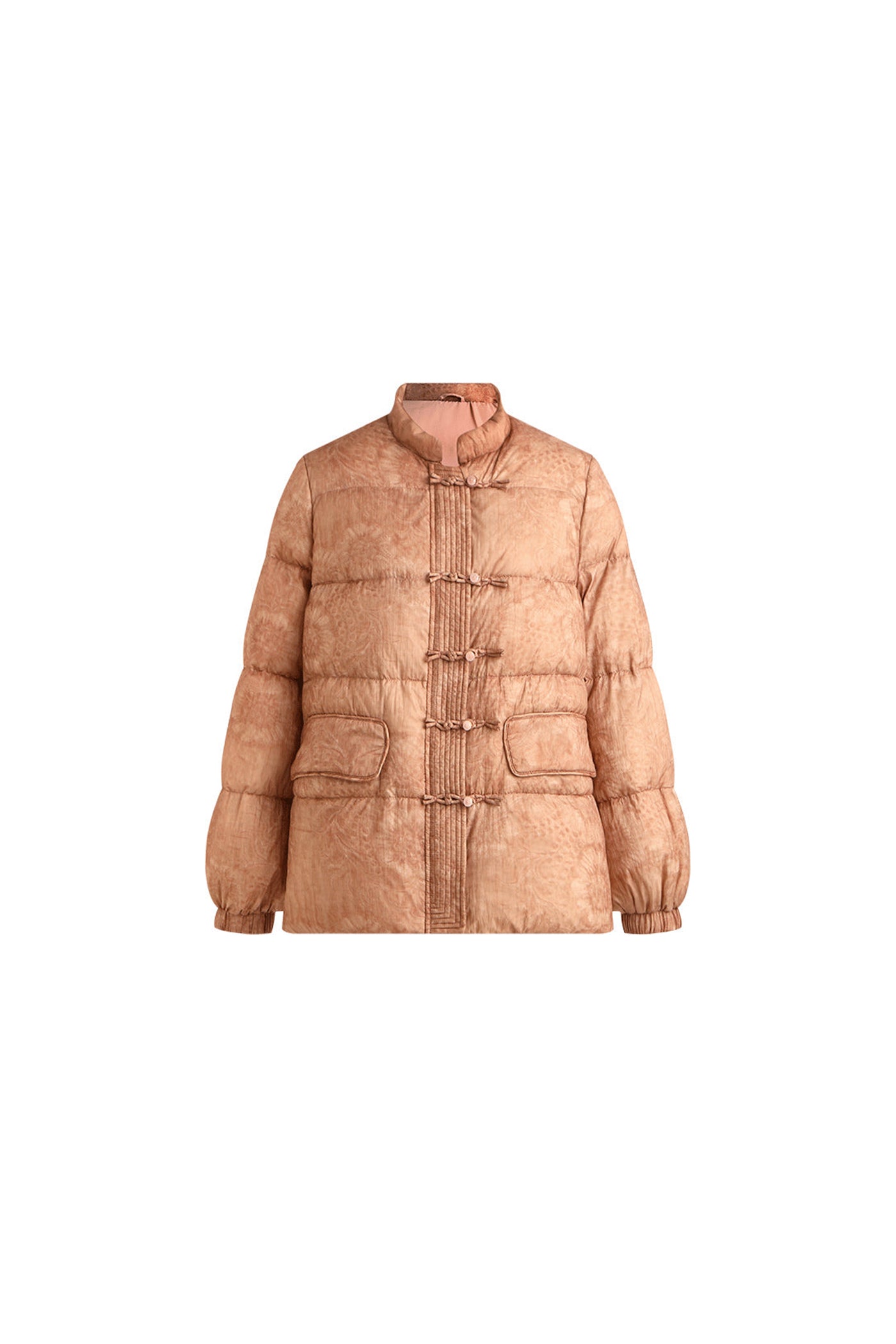 KAMILAN Women's Short Down Jacket – 2025 Winter New Chinese-Style White Goose Down Coat
