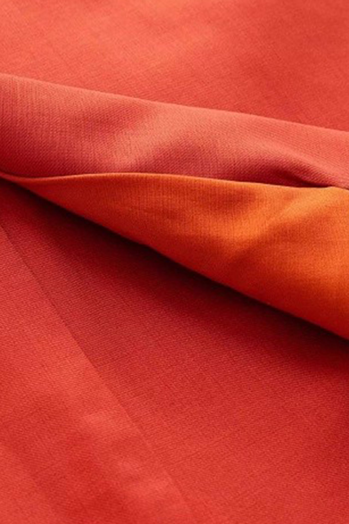 KAMILAN Lightweight Tailored Blazer in Burnt Orange
