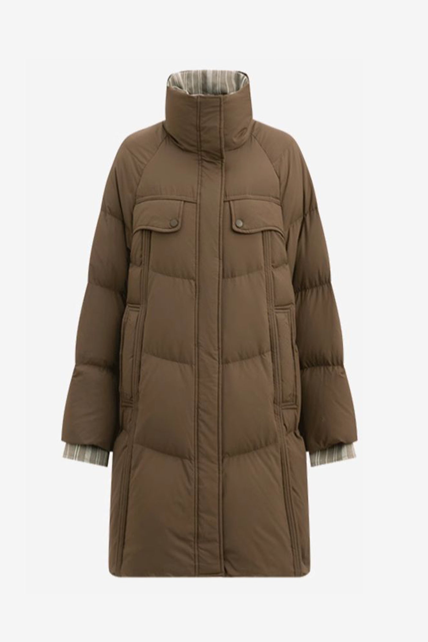 KAMILAN Fashion Down Jacket Women's Winter 2025 New Long Warm White Duck Down Jacket