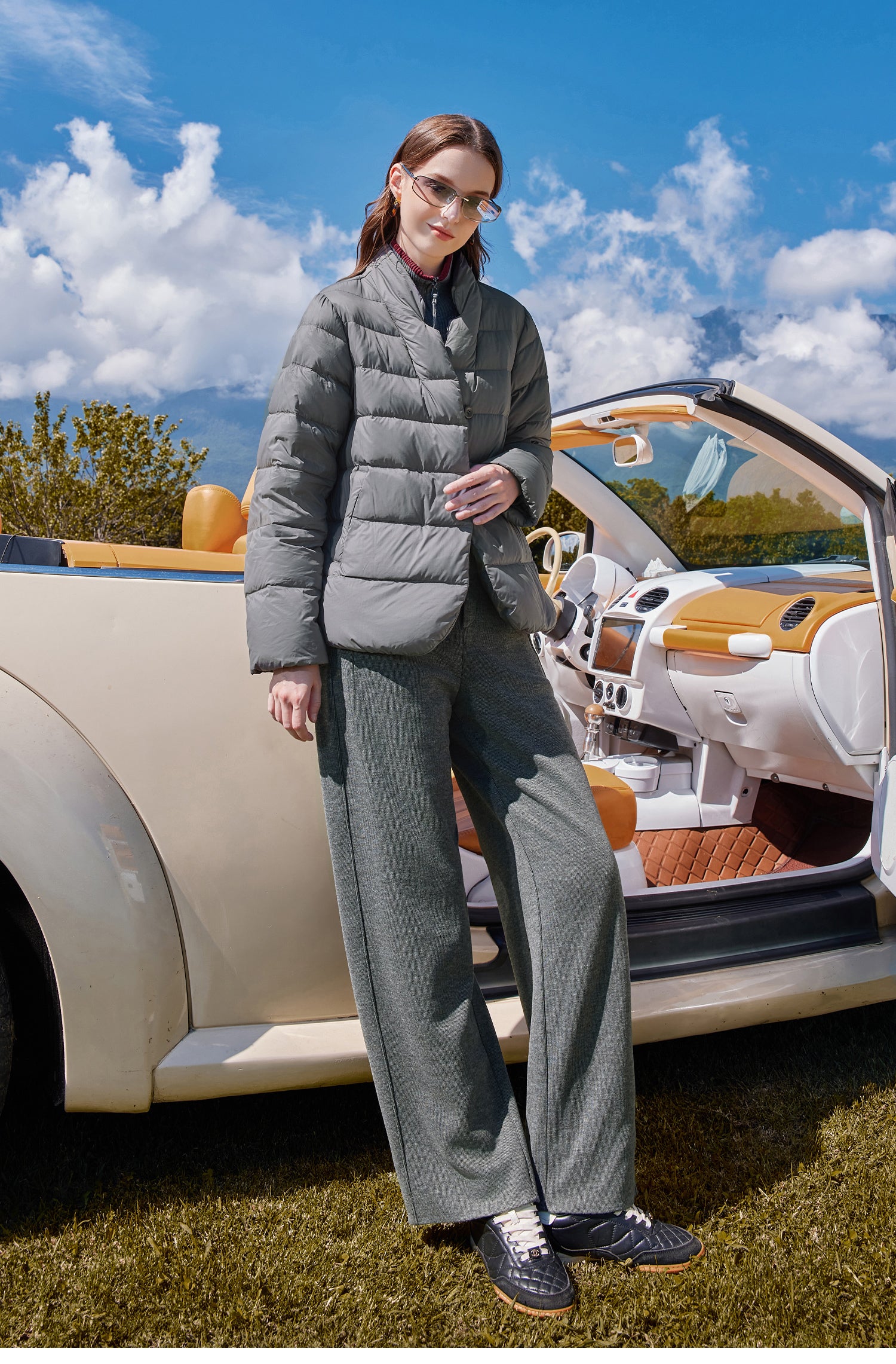 KAMILAN Cloud Puff Women's Down Jacket 2025 Winter New Loose Short Versatile Warm Down Coat